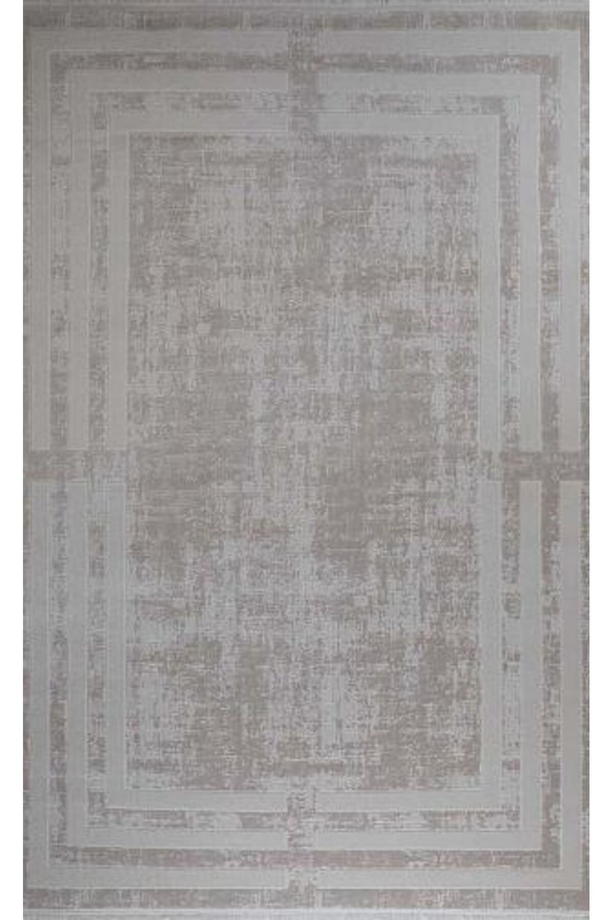Gabardin Alessa 8003 Krem Serisi Triko Akrilik Salon Oturma Yatak Odası Halısı