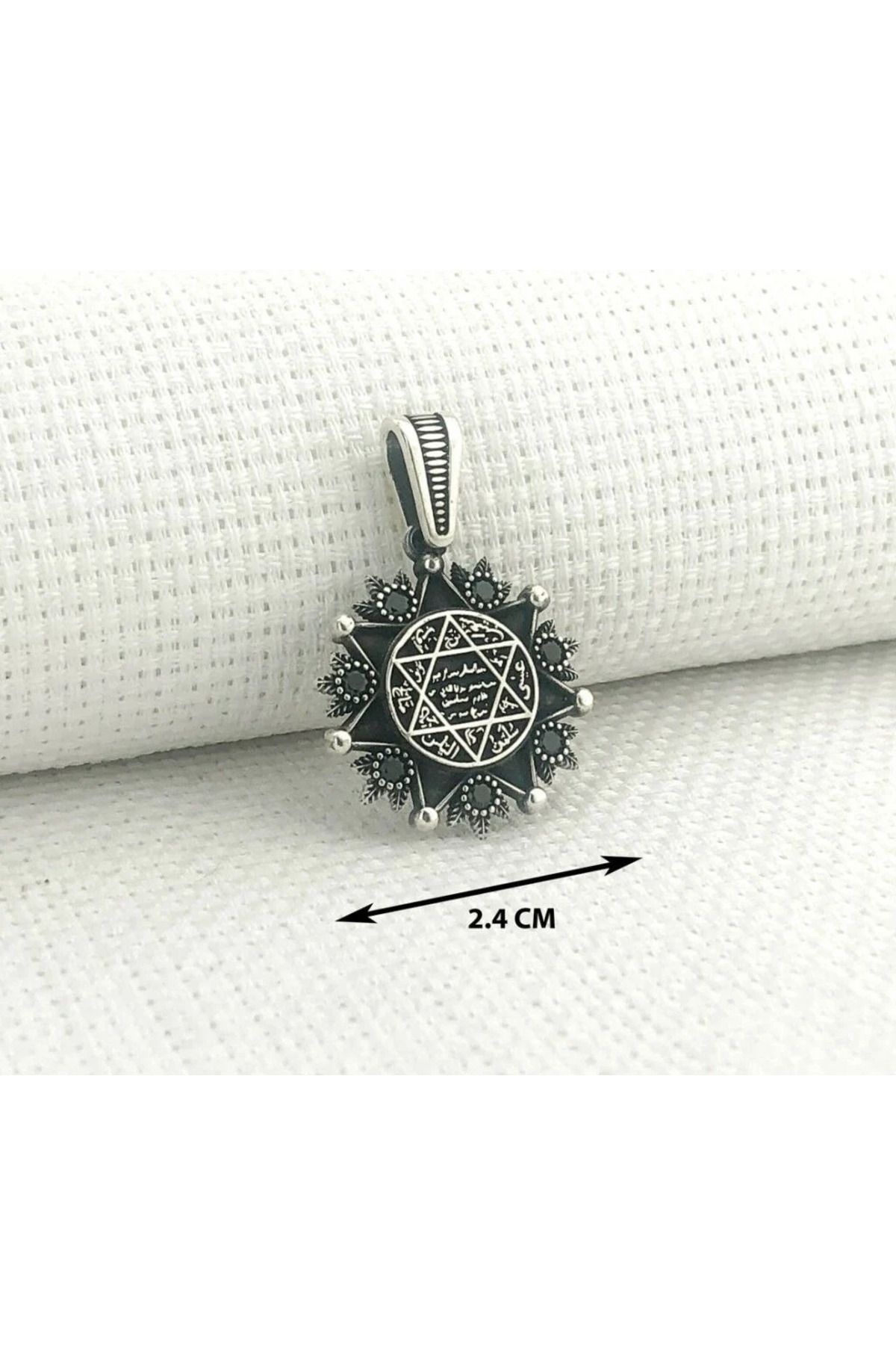 shop Süleyman Muhr u 925 Ayar Gümüş Erkek Kolye Ucu
