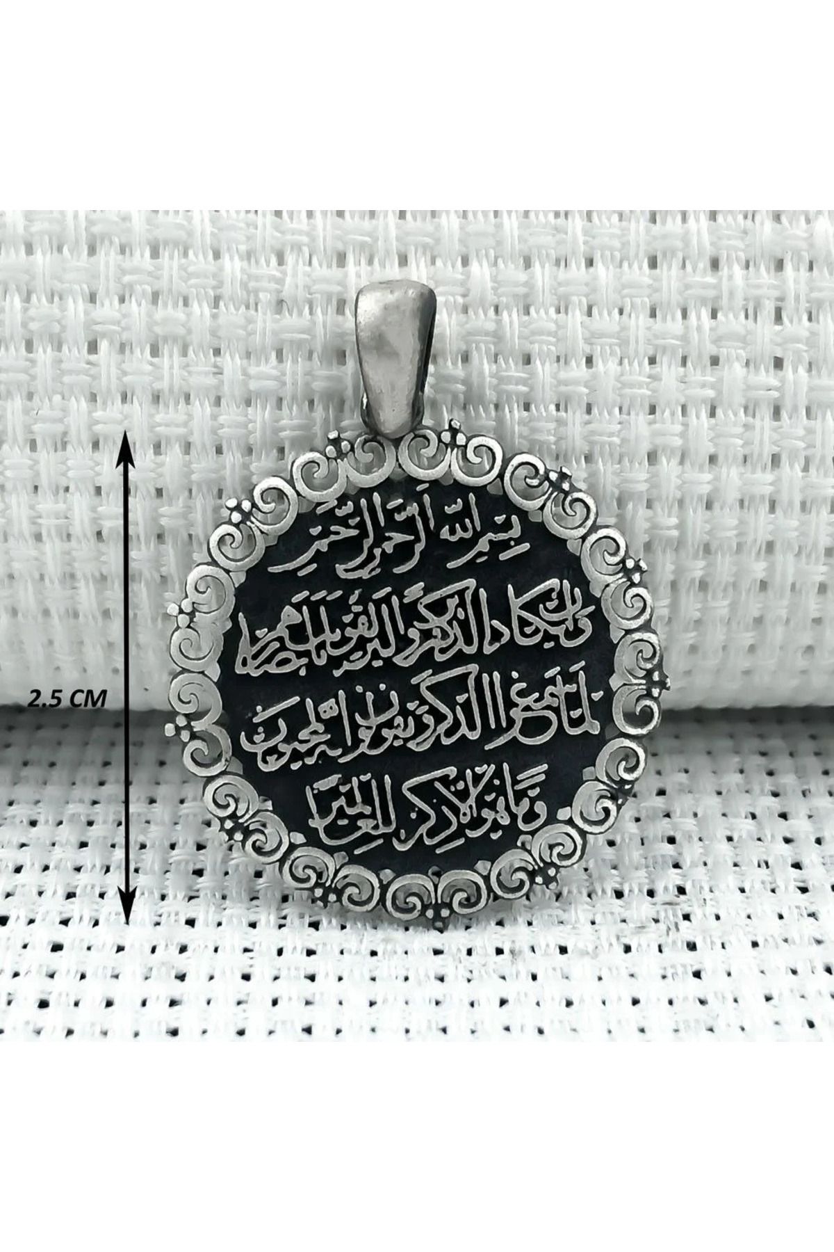 shop Nazar Dualı 925 Ayar Gümüş Erkek Kolye