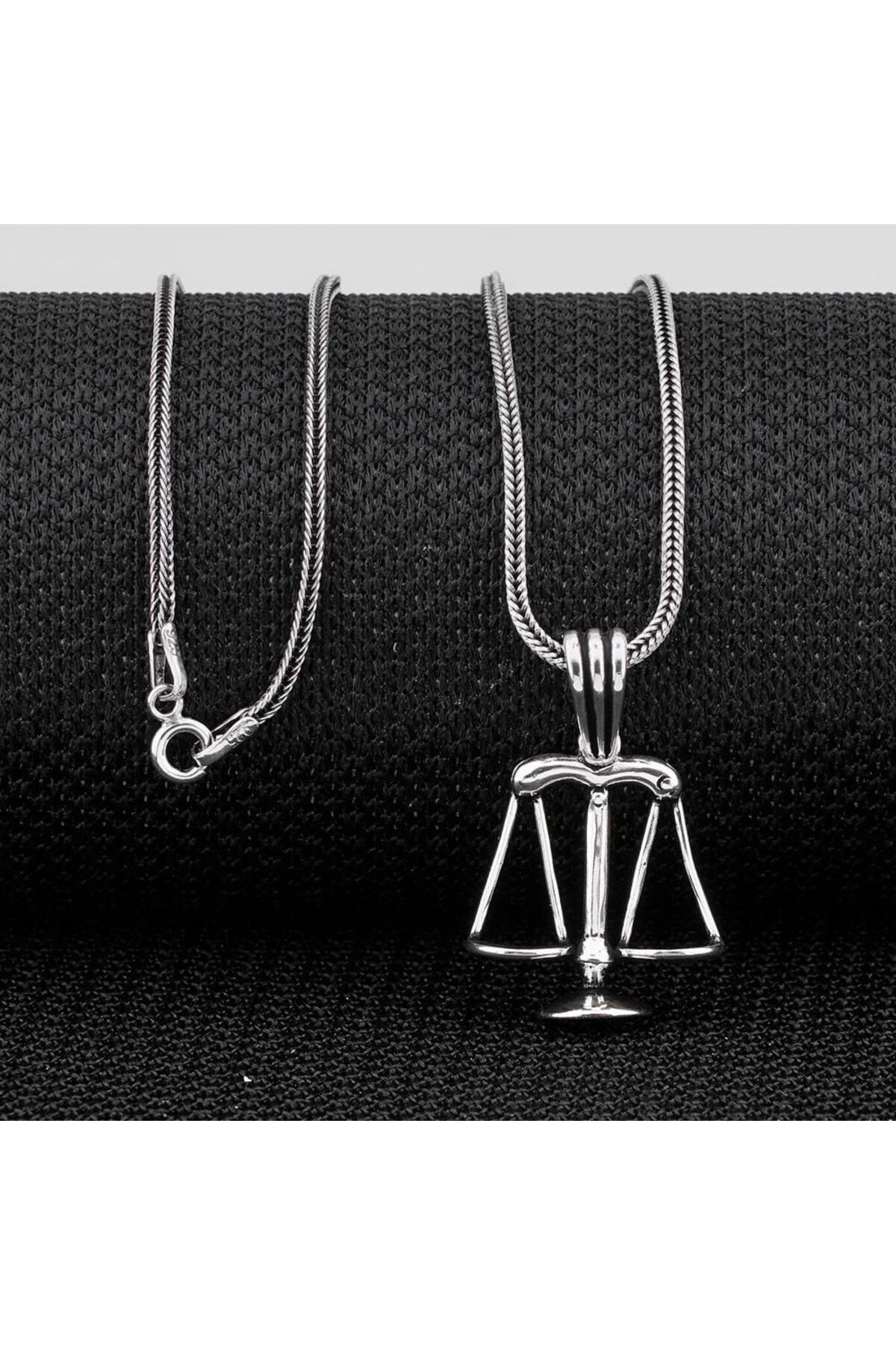 shop Adalet Terazisi 925 Ayar Gümüş Erkek Kolye Ucu