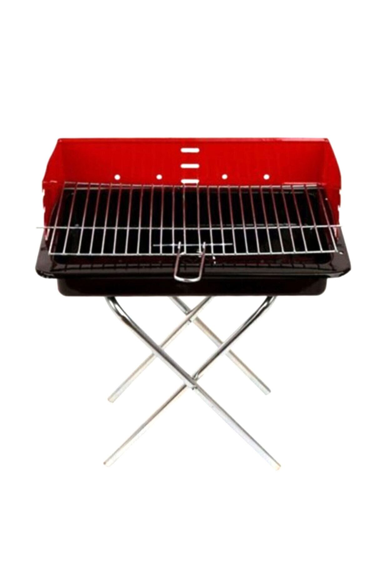 Modafiks 50CM PERVAZLI PORTATİF AYAKLI MANGAL TEKLİ KUTULU (4767)