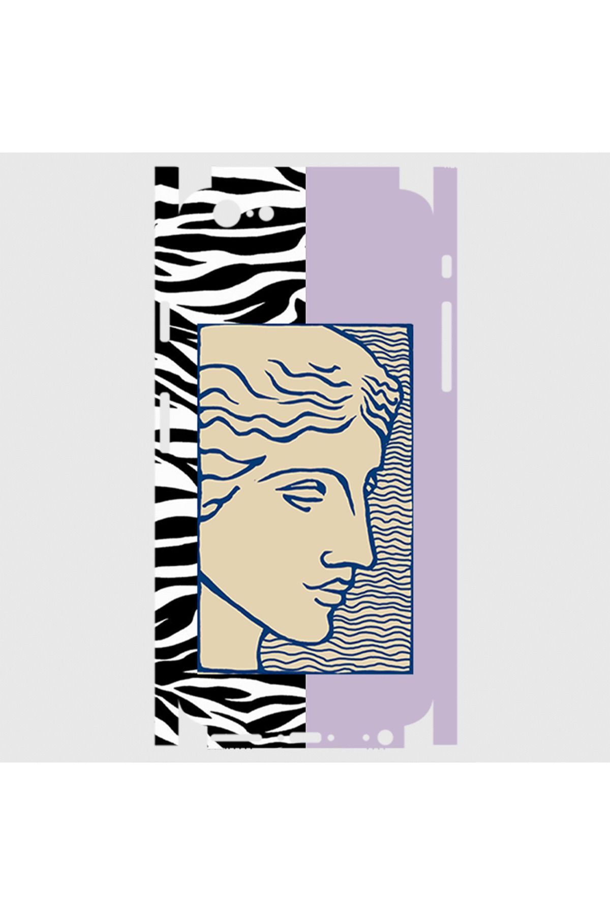 Royaleks iPhone 6 Telefon Kaplama - Leopar Face