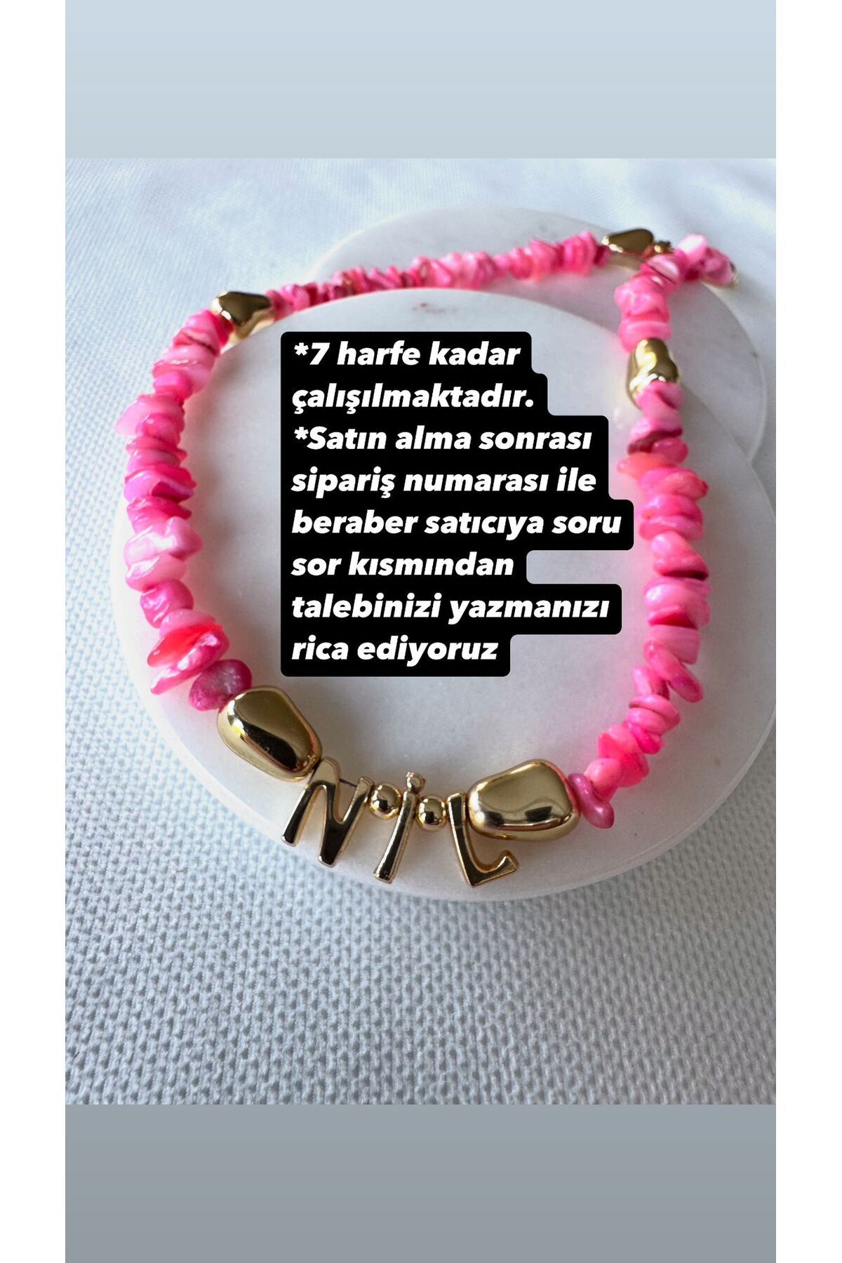 AtelierNU Jewelry Kişiye Özel Kolye 2