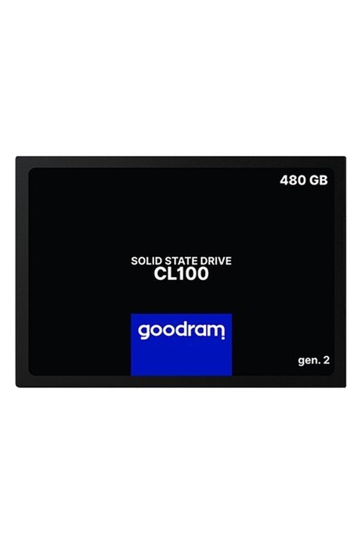 Goodram 480 GB SSD Disk CL100 2.5'' Sata Iıı Gen 2. 550 Mb/s 450 Mb/s SSDPR-CL100-480-G2