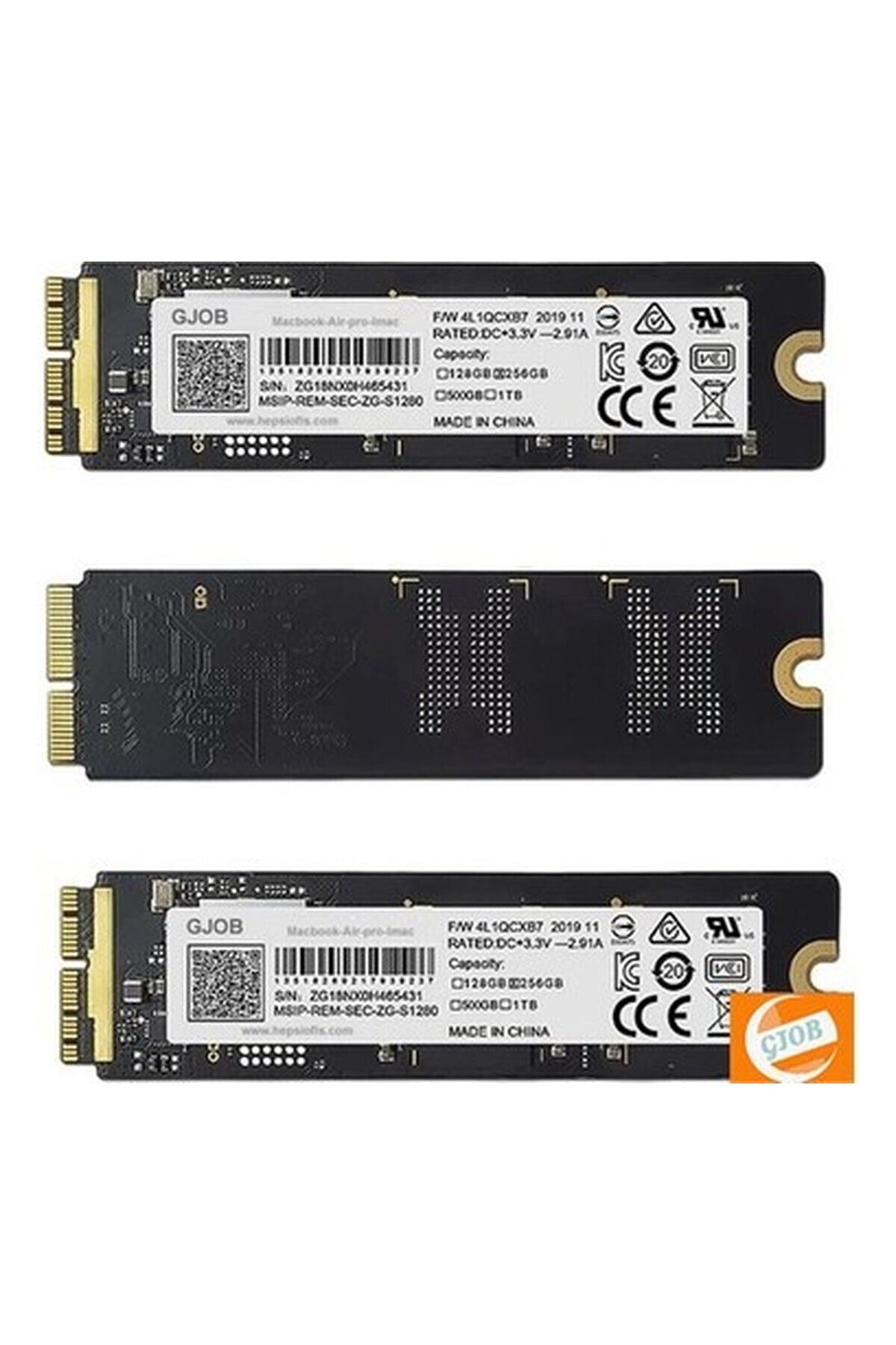 GJOB Mac Mini A1374 2014 256GB SSD Disk