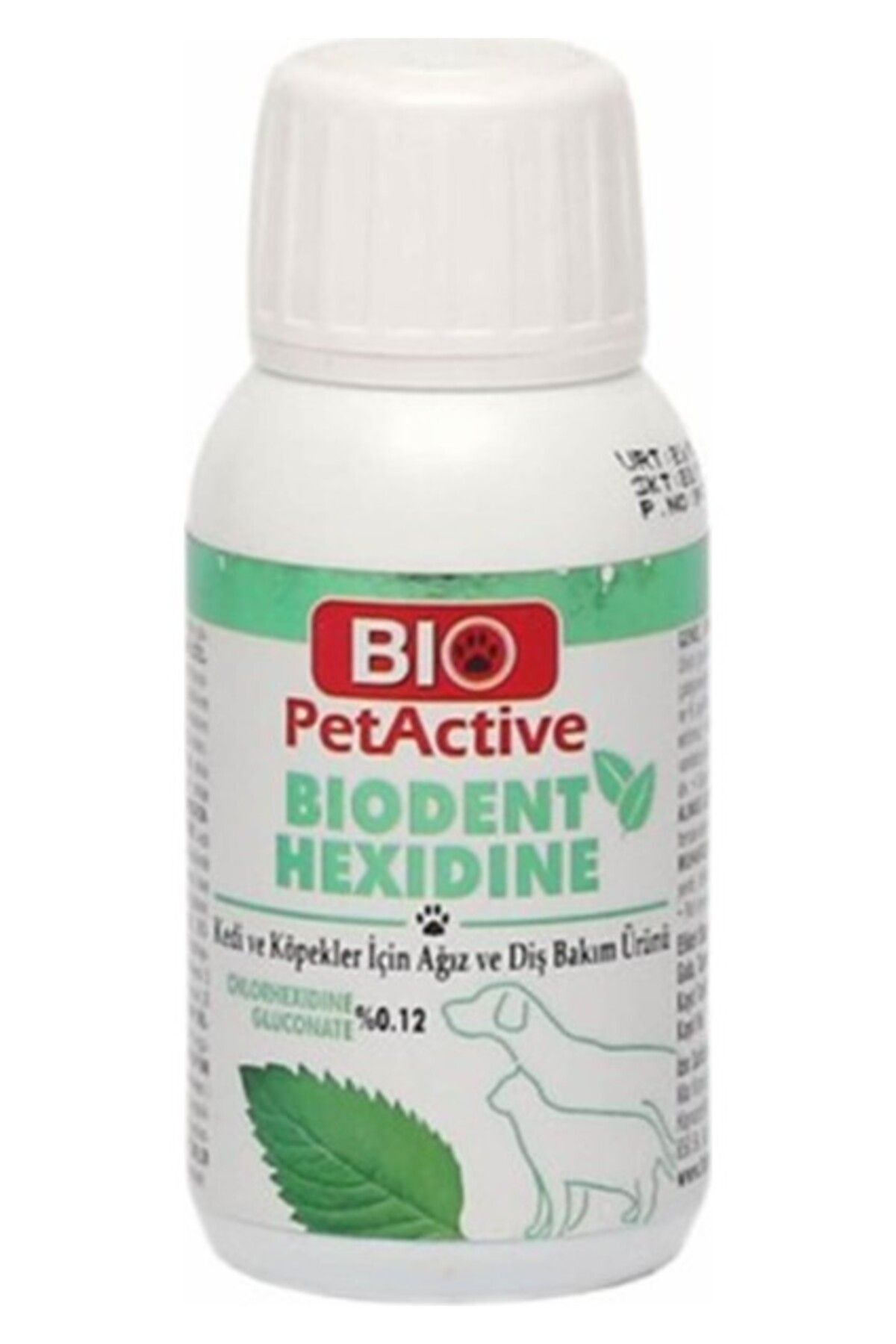 BİO ACTİVE Bio Pet Active Pet Active Biodent Hexidine Ağiz ve Diş Bakim Solüsyonu 50 ml