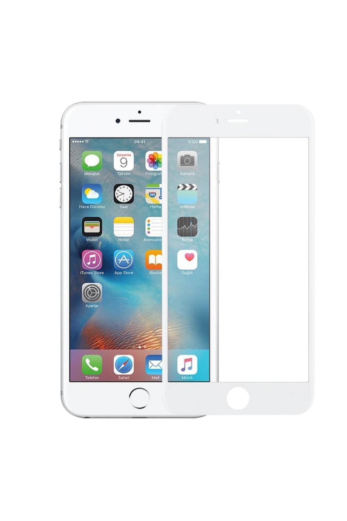 BİNANO Bİ 2,5D SUPER GLASS IPHONE 7 PLUS/8 PLUS BEYAZ EKR
