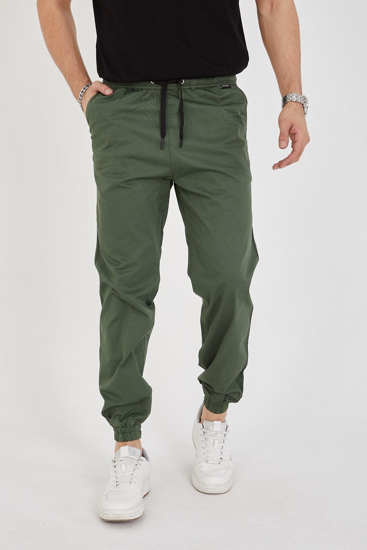 Key Denim ERKEK PAÇA LASTİKLİ PANTOLON