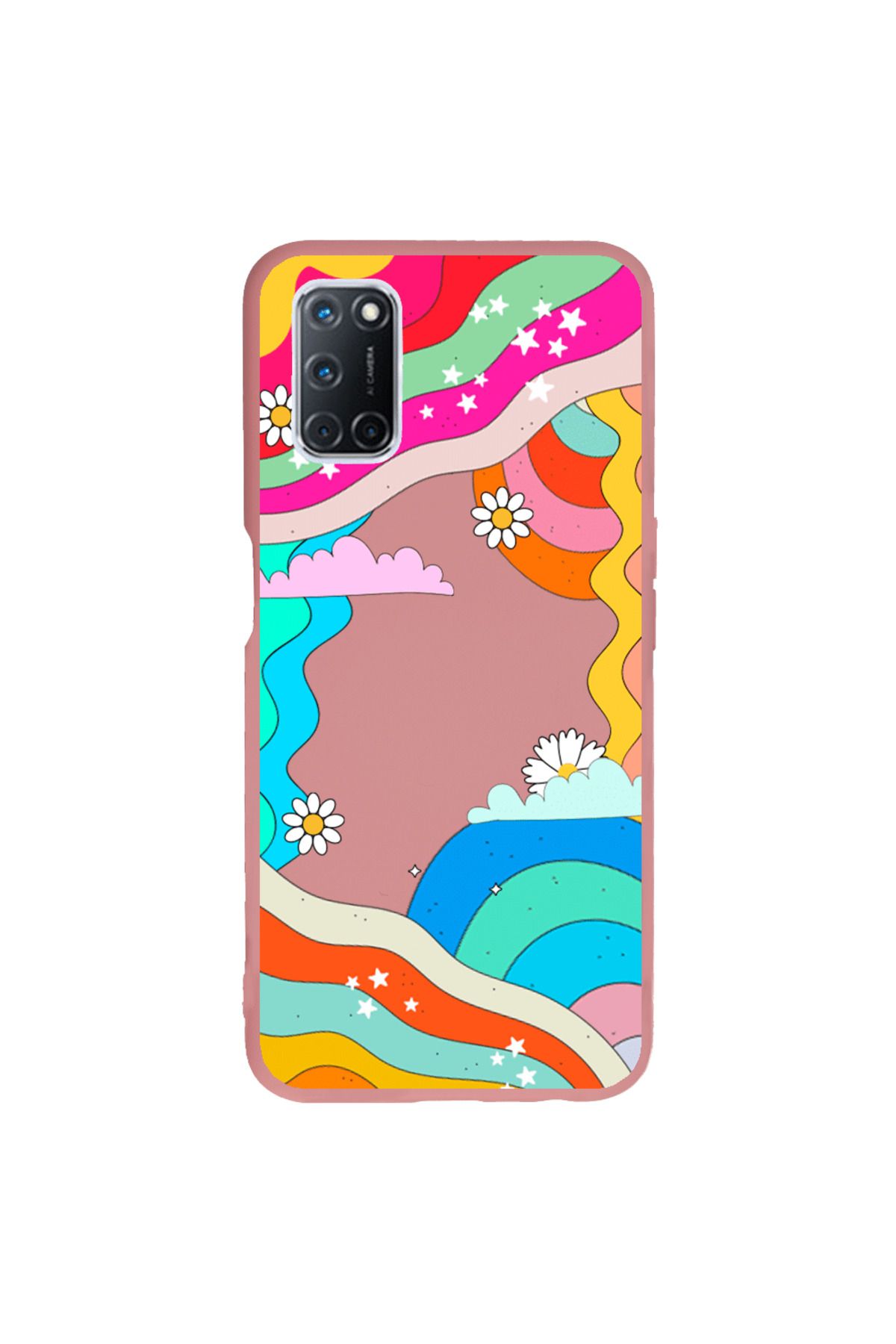 Royaleks Oppo A52 Lansman Kılıf - Colors