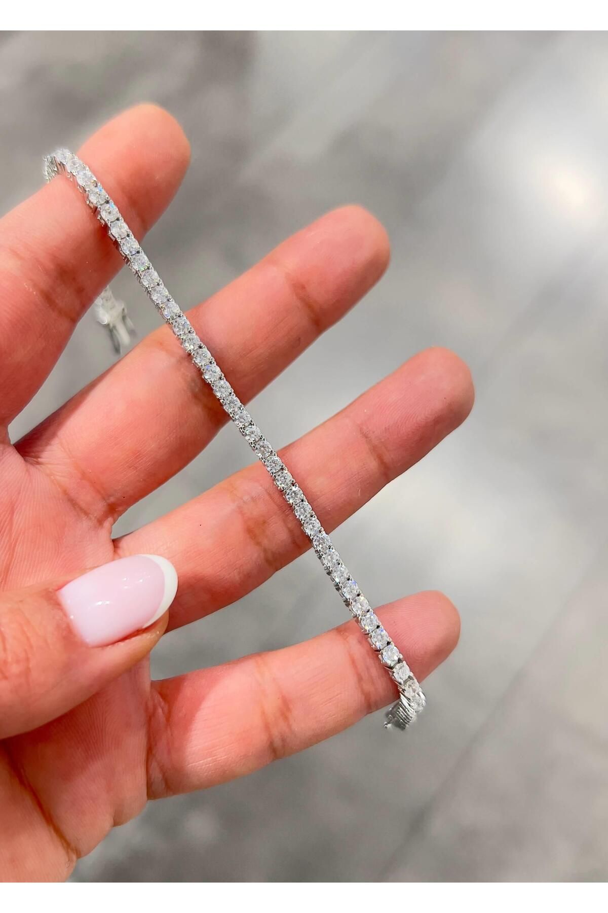 Defne Silver Suyolu Bileklik 2,5 mm 17 cm