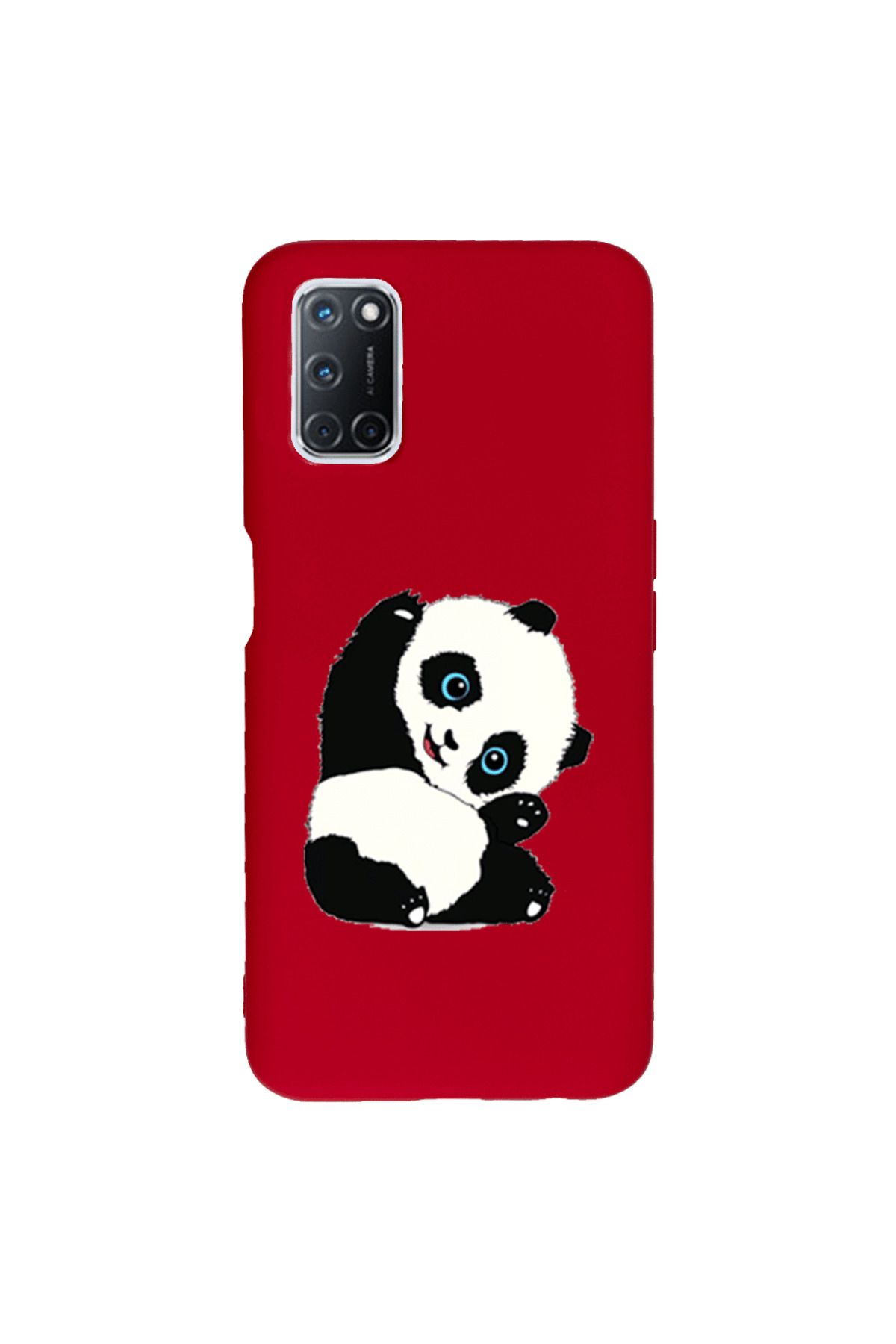 Royaleks Oppo A72 Lansman Kılıf - Pandas