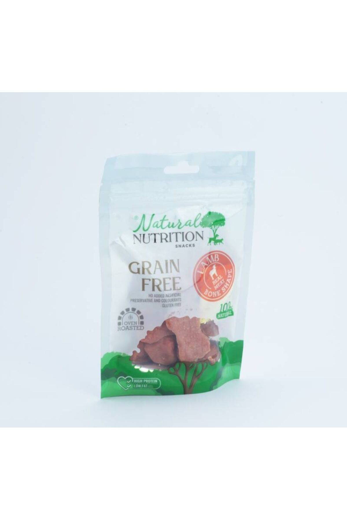 Petshop Natural Nutrition Snacks Kuzu Eti Kemik Şekilli Köpek Ödülü (75gr)