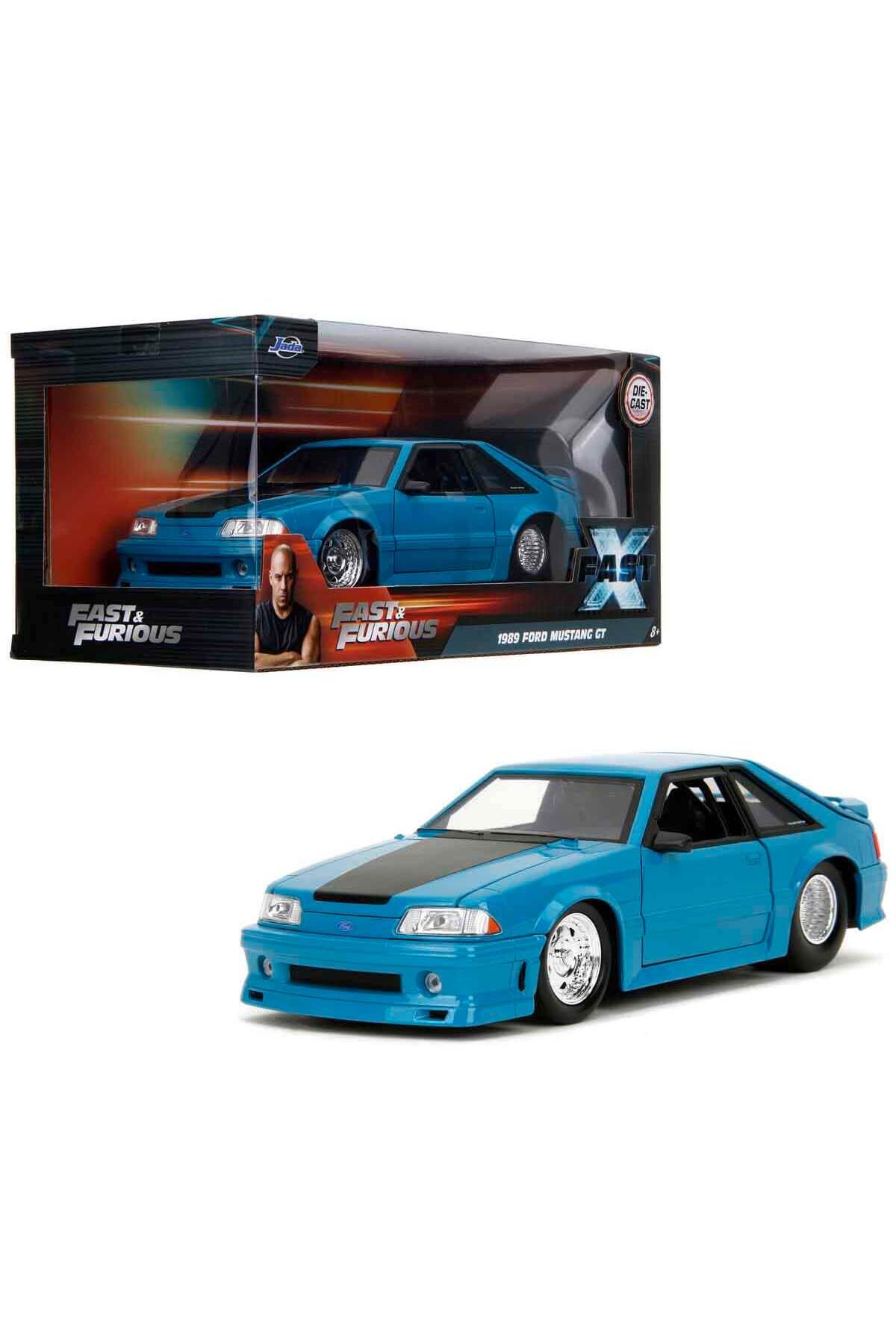 Jada 1:24 Fast & Furious 1989 Ford GT Die Cast Model Araba