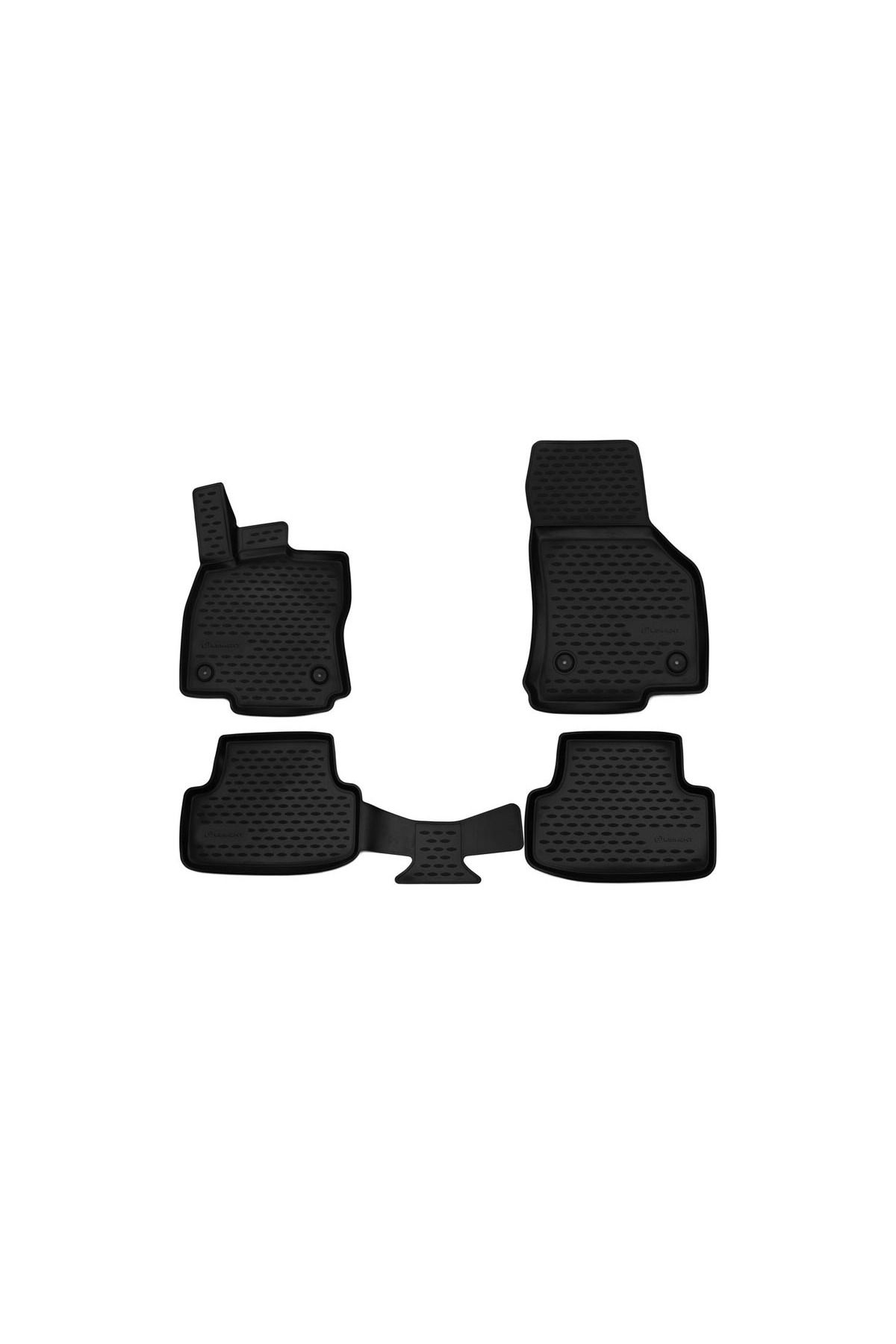 Omsa Novline Seat Leon 3D Paspas Siyah 2012-2019 Arası