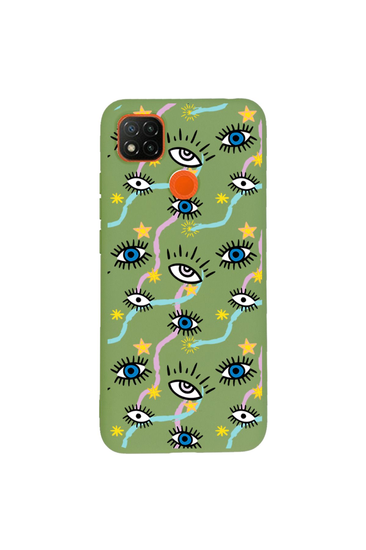 Royaleks Xiaomi Redmi 9C Lansman Kılıf - Eyes