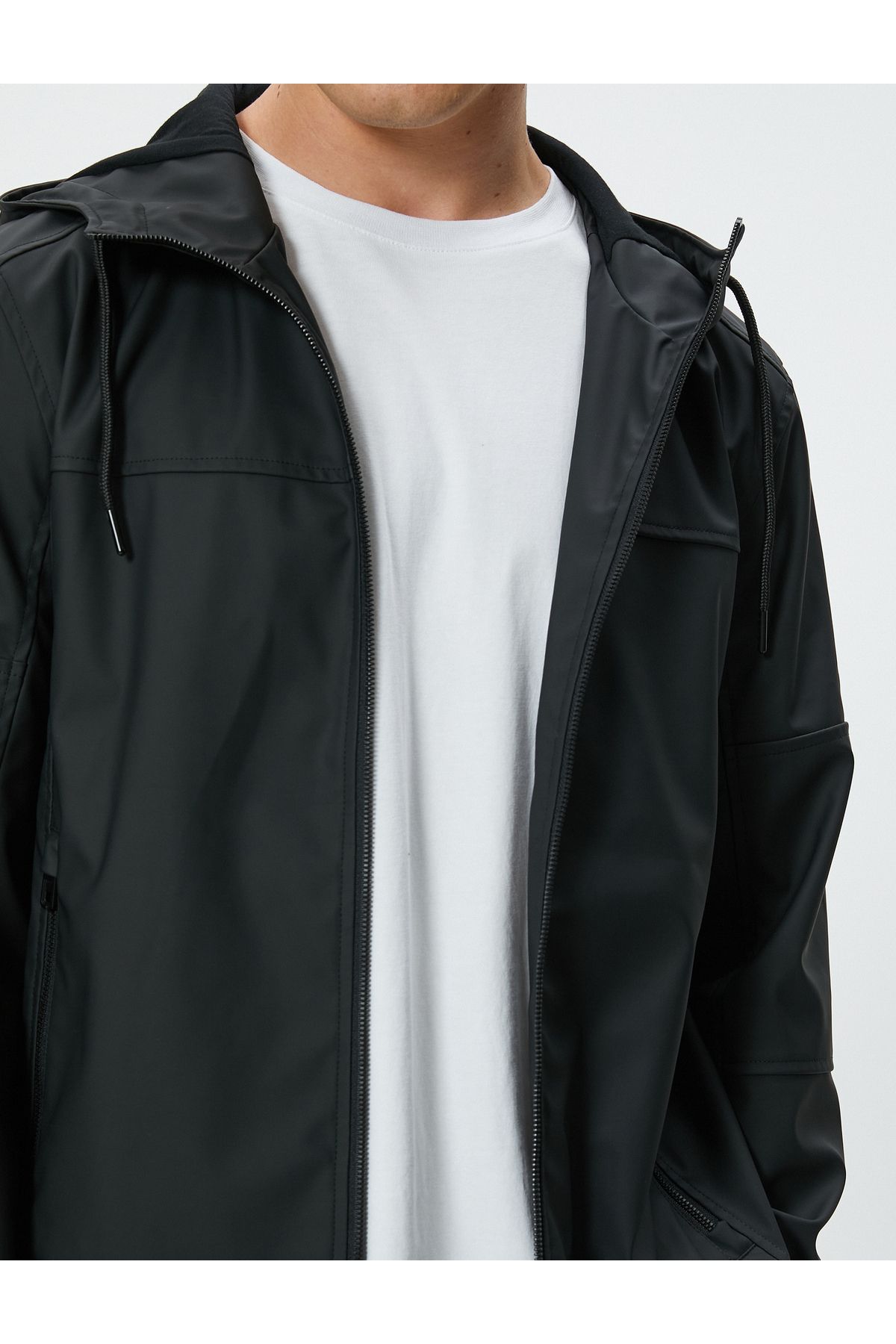 Koton-black Slim Fit Jacket 5