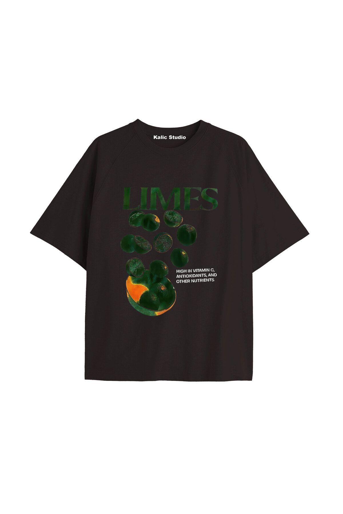 Kalic Studio Y2k vintage Pickles Baskılı Sİyah T-shirt KOD 238