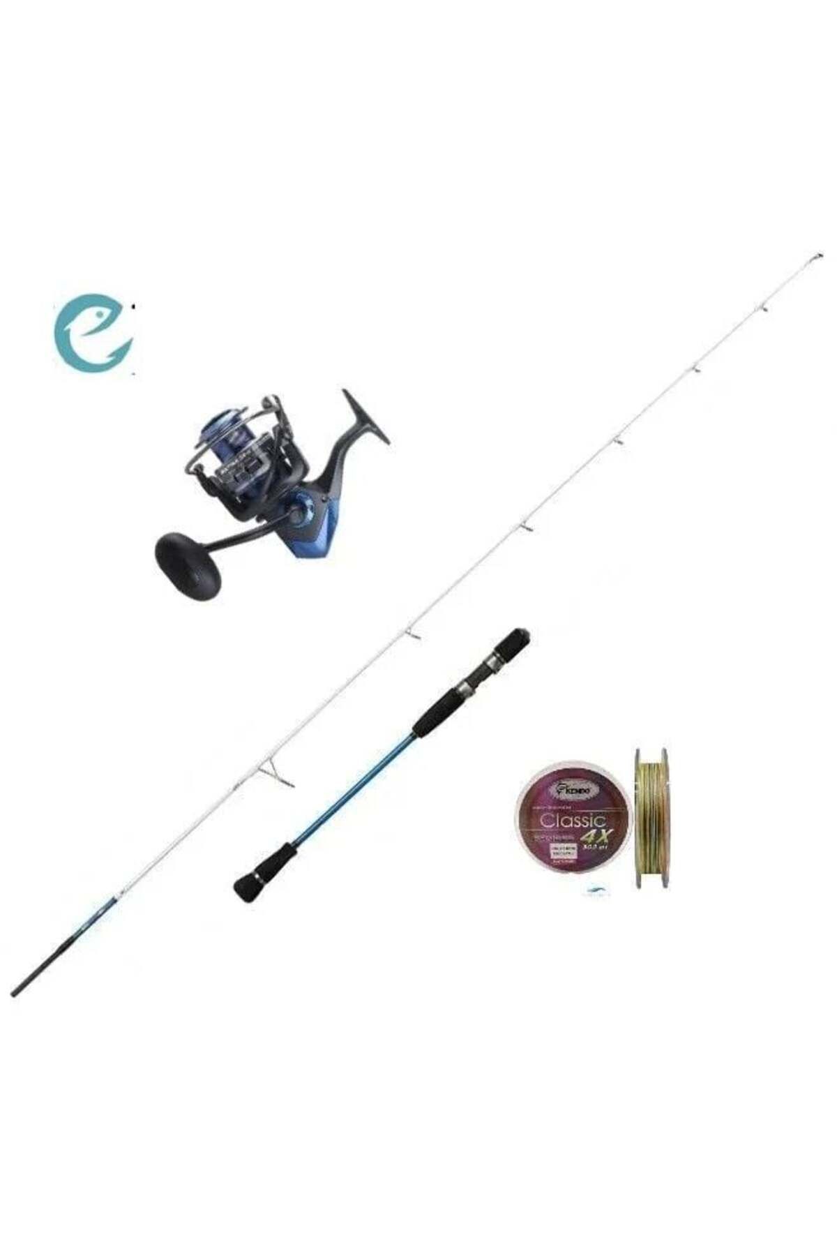 Okuma Safina SW 4000 Bauer Bambam Salt Dfr 20-90 Kamış Tekne Seti