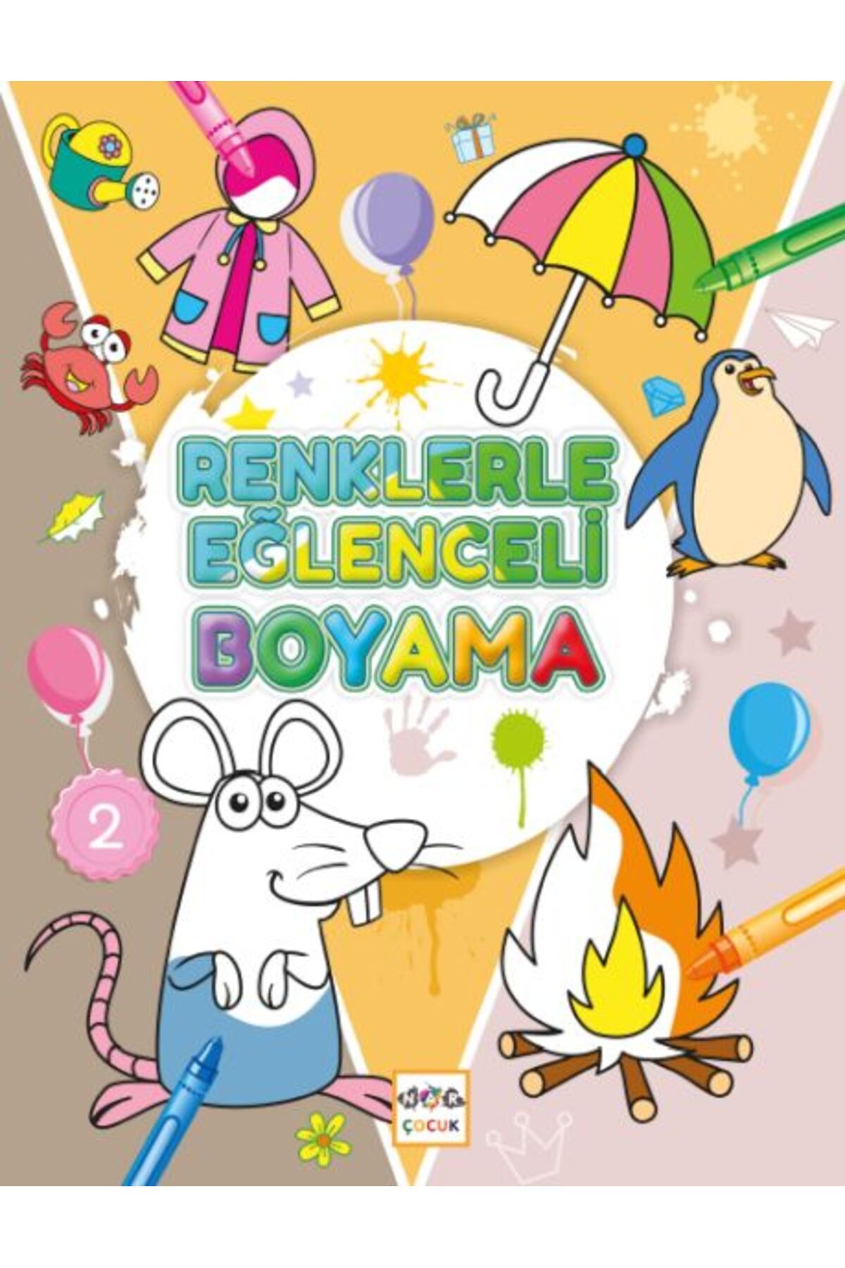 Nar Yayınları Renklerle Eğlenceli Boyama - 2