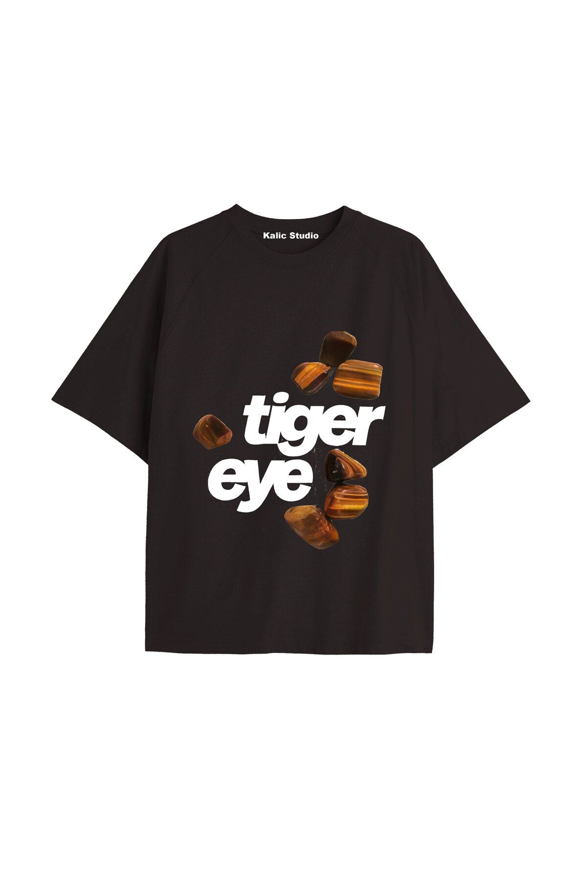 Kalic Studio Y2k vintage Pickles Baskılı Sİyah T-shirt KOD 241