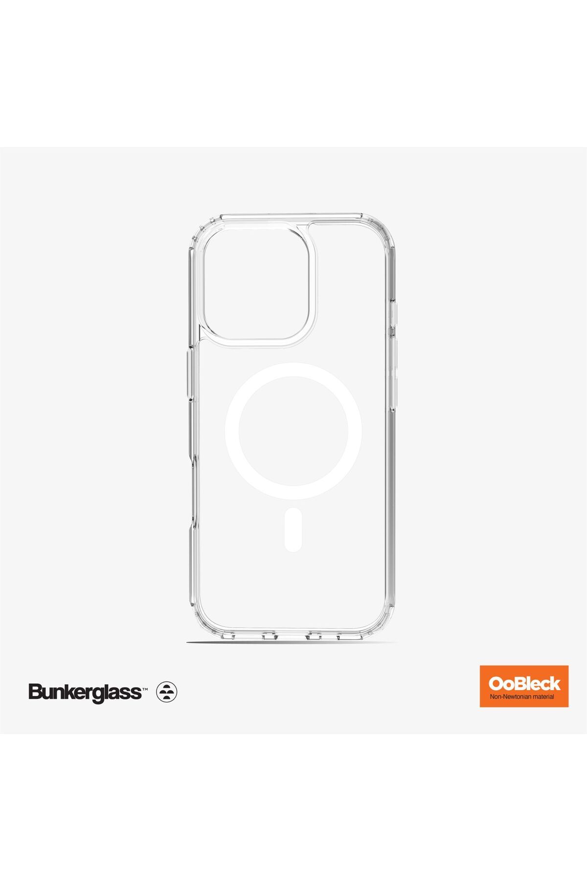 İBERRY BUNKERGLASS 15 MAGSAFE UYUMLU ŞEFFAF KILIF
