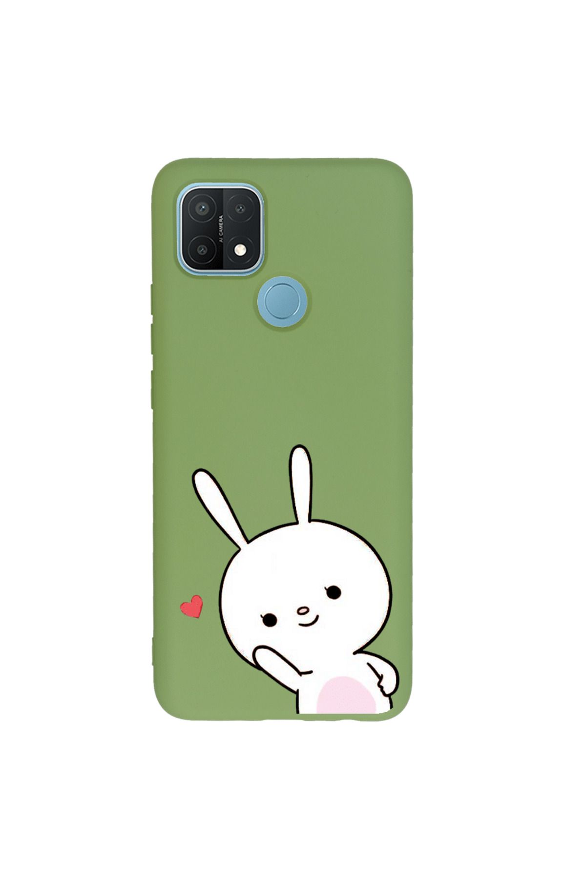 Royaleks Oppo A15 Lansman Kılıf - Tavşan