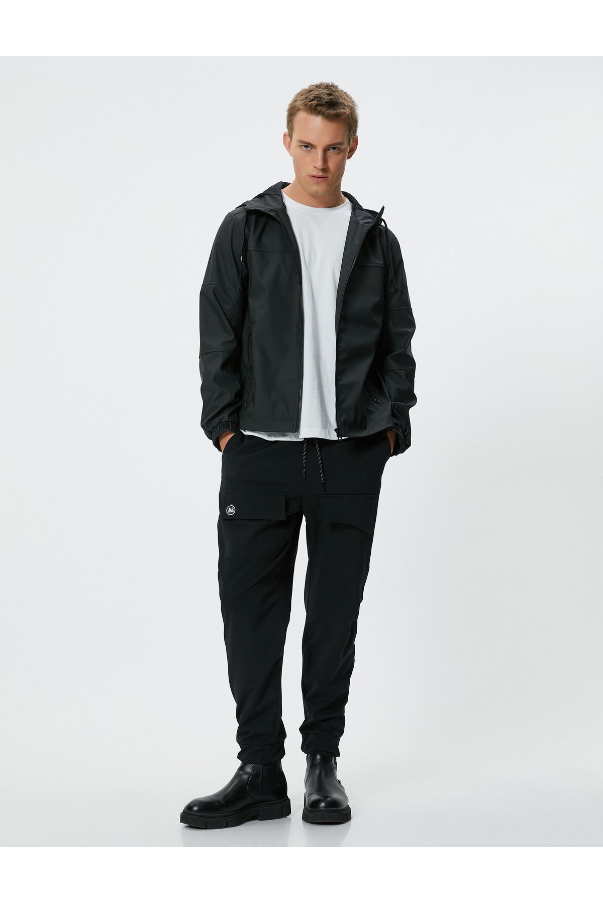 Koton-black Slim Fit Jacket 1