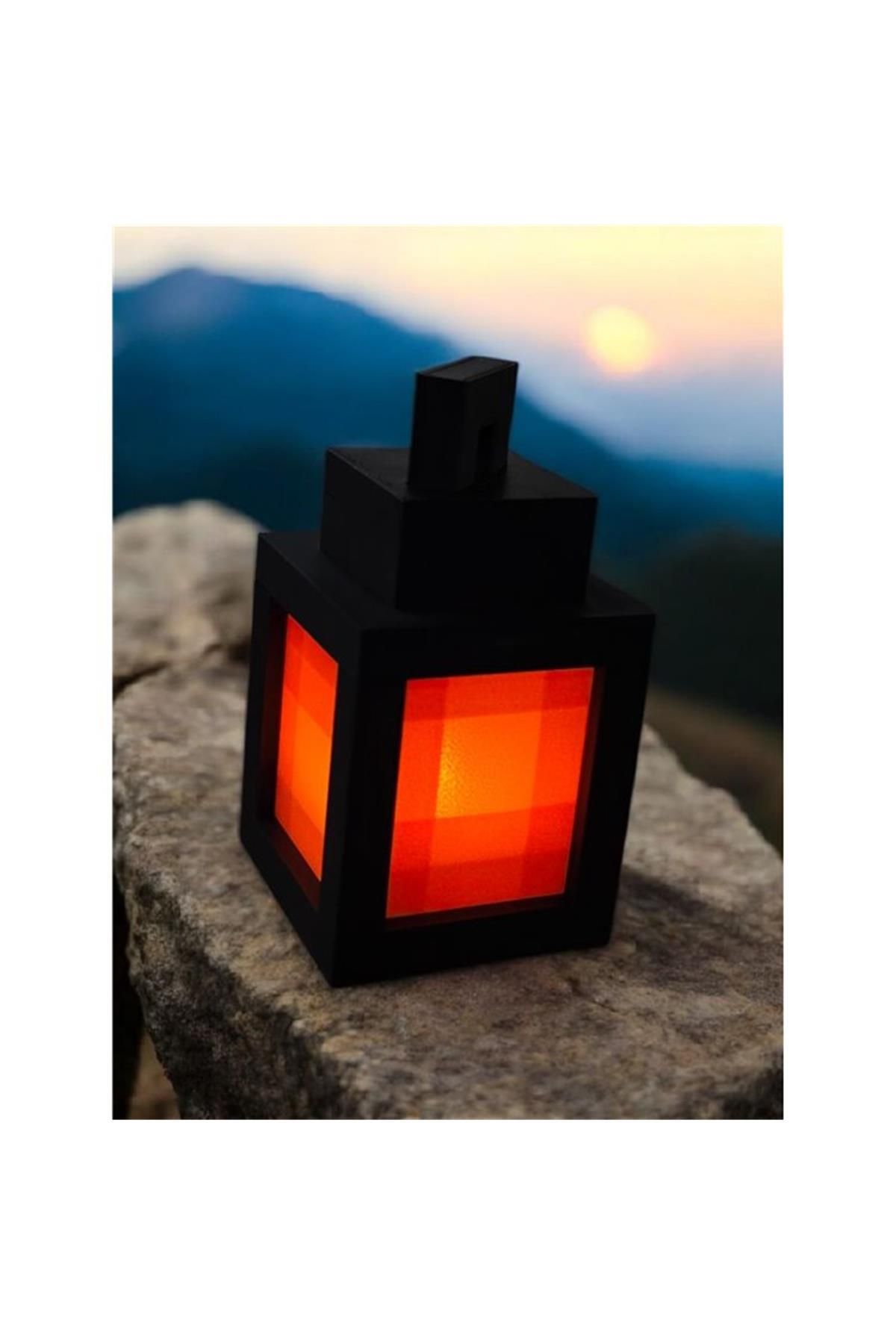 GENCAX Minecraft Lantern Tealight Led Lamba