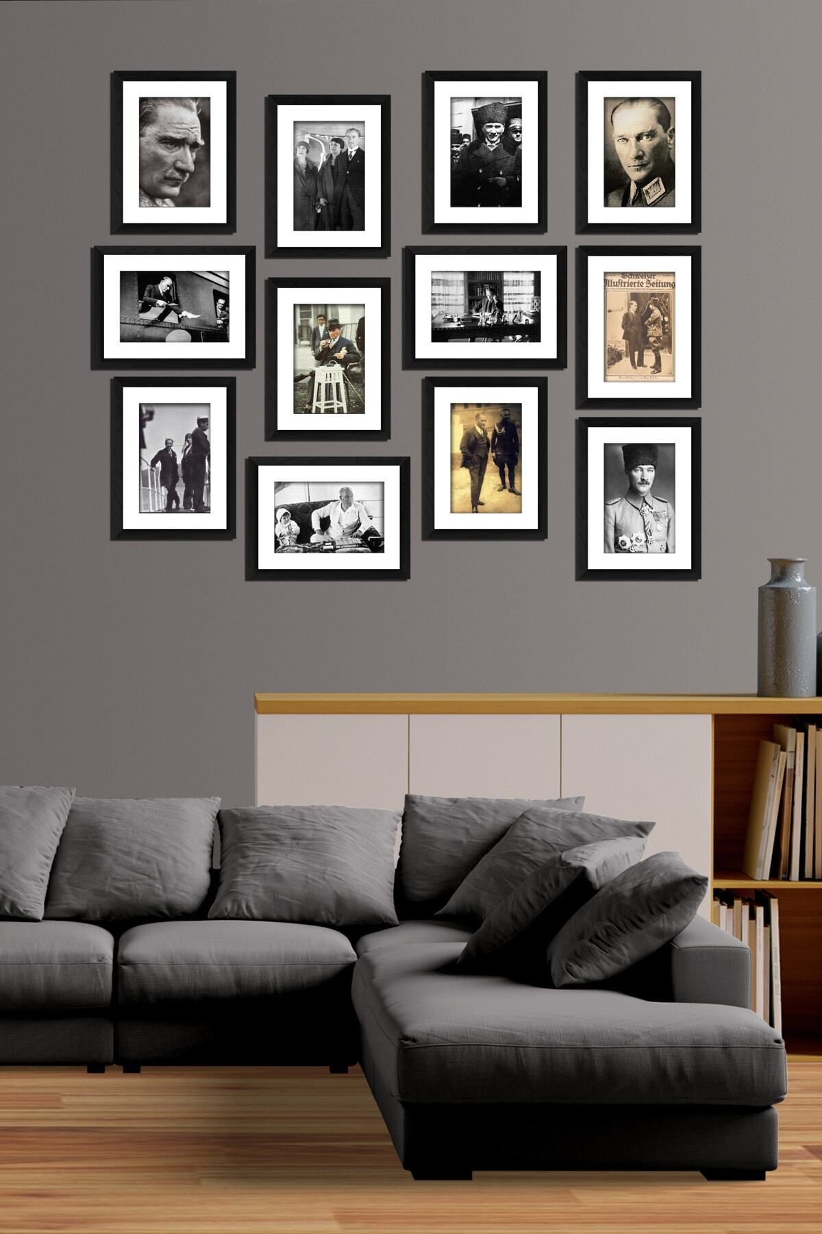 Pi Dekorasyon Modern Style 12 Parçalı Mdf Tablo Mck063
