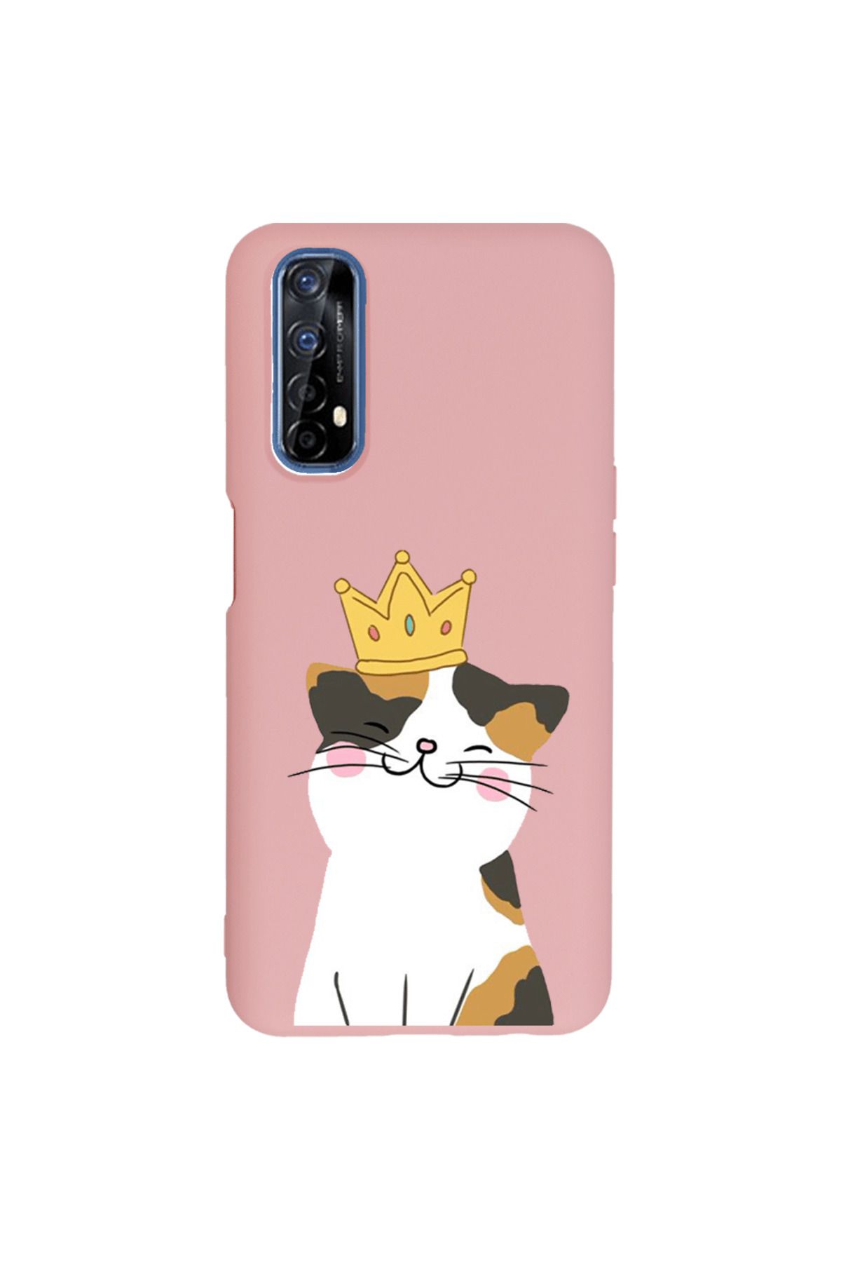 Royaleks Realme 7 Lansman Kılıf - Kedi