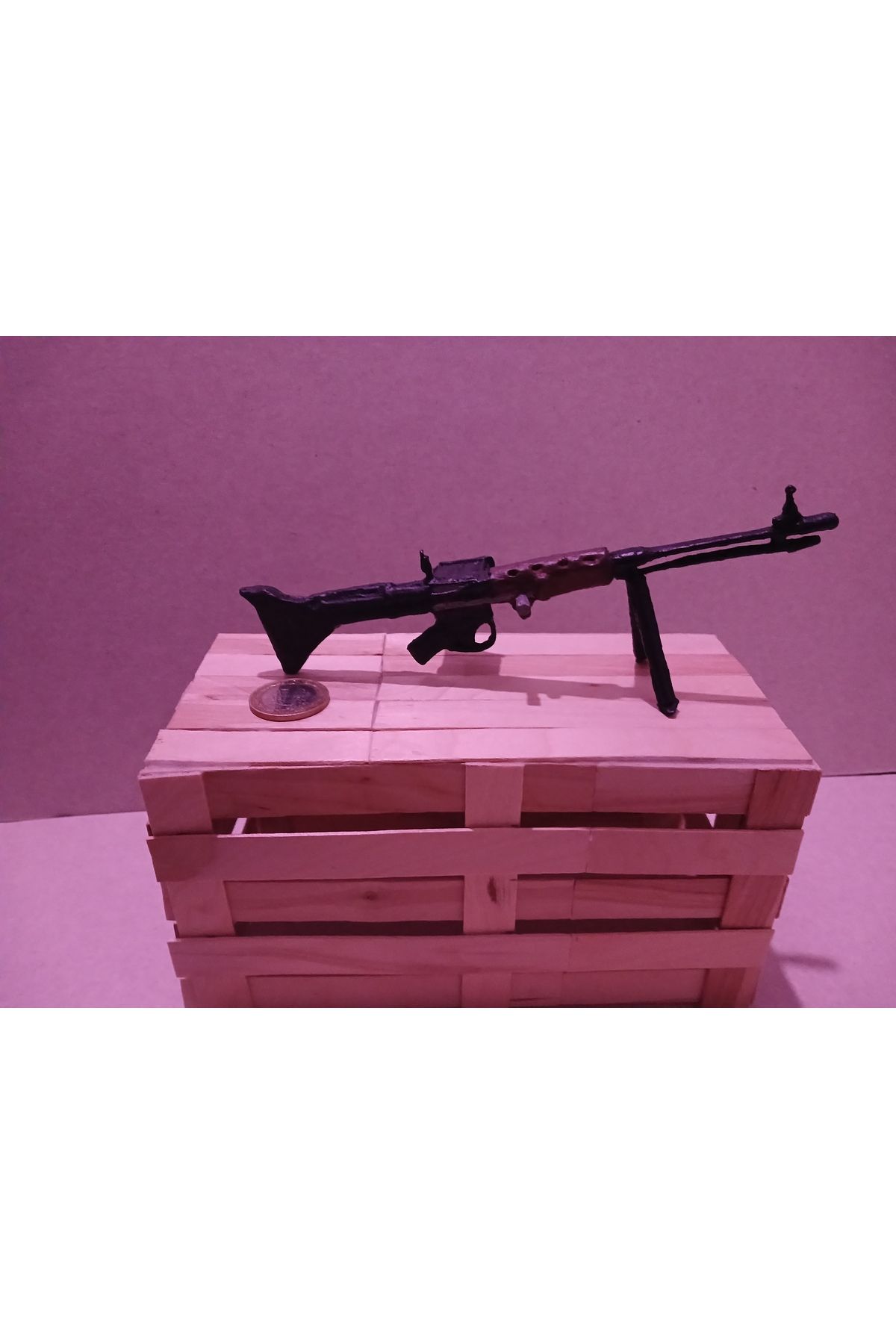 Hobiondort El Yapımı Epoksi Biblo FG-42 Tip-1 Dürbünsüz