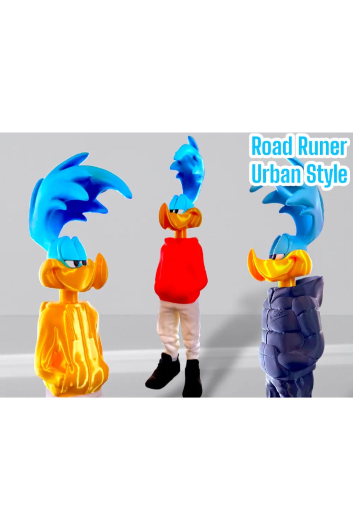 NOMOTHETIC Road Runner Figürü – Urban Style Sokak Modası Tasarımı