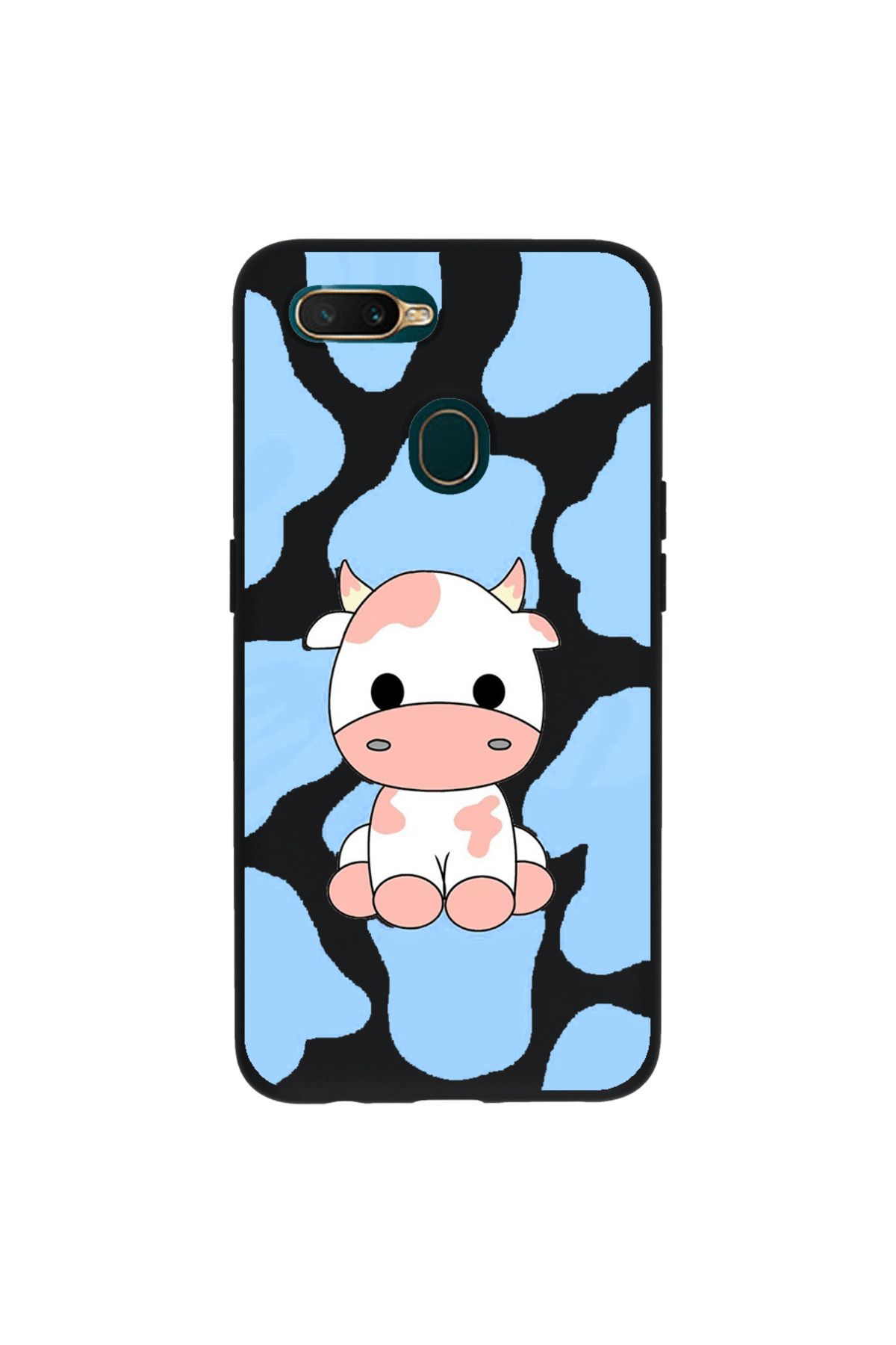 Royaleks Oppo A15 Lansman Kılıf - İnek