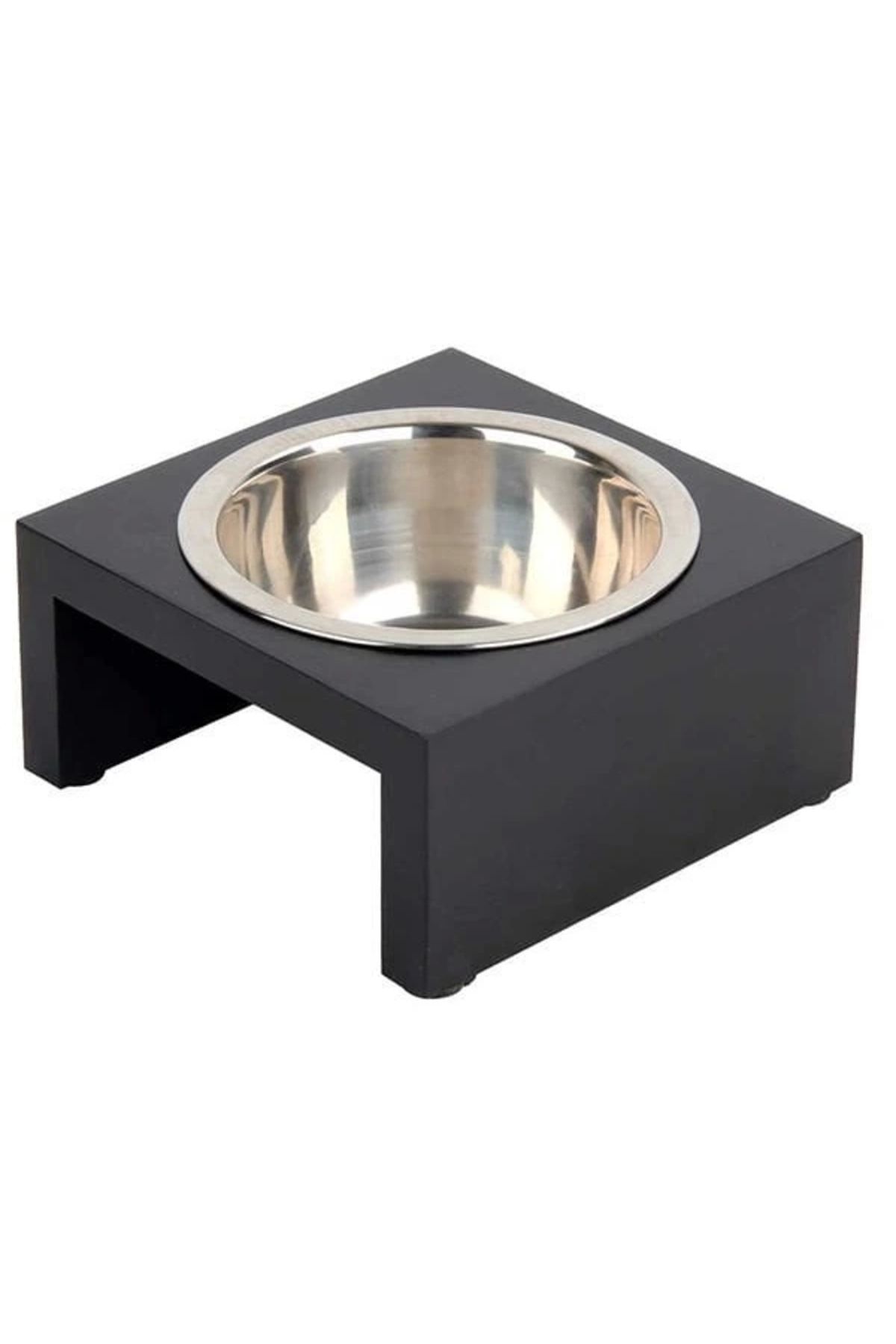 ShopNova Pawise Ahşap Standlı Ayaklı Kedi ve Köpek Mama Kabı 1750 Ml