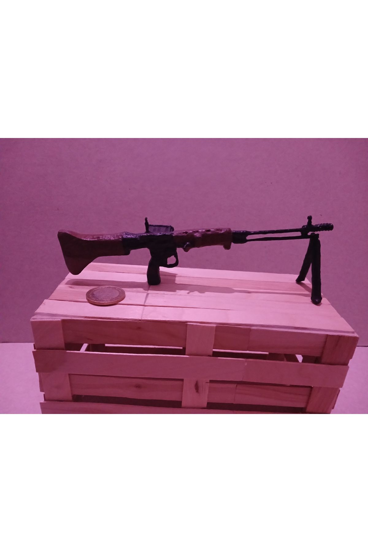 Hobiondort El Yapımı Epoksi Biblo FG-42 Tip-2 Dürbünsüz