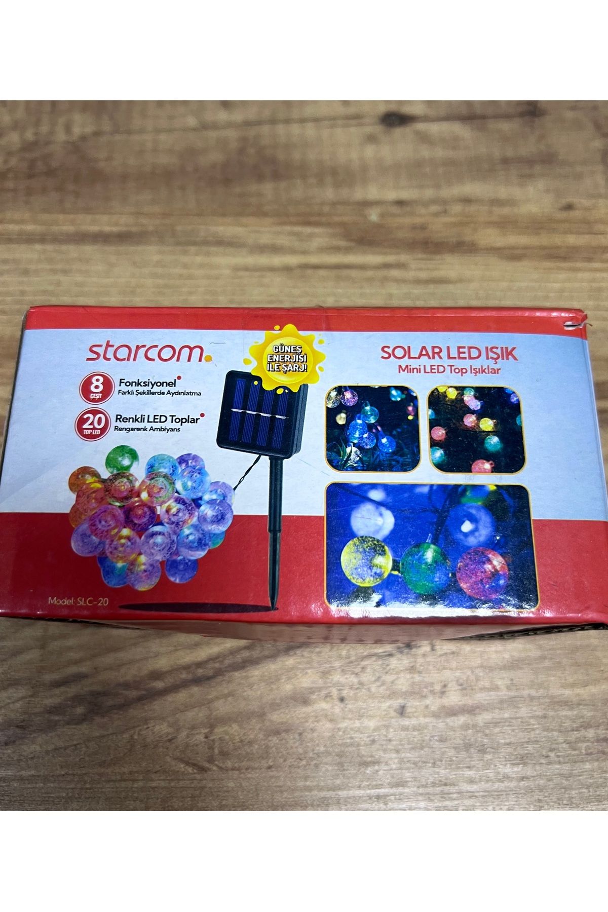 Star Solar Led Işık 20 Top