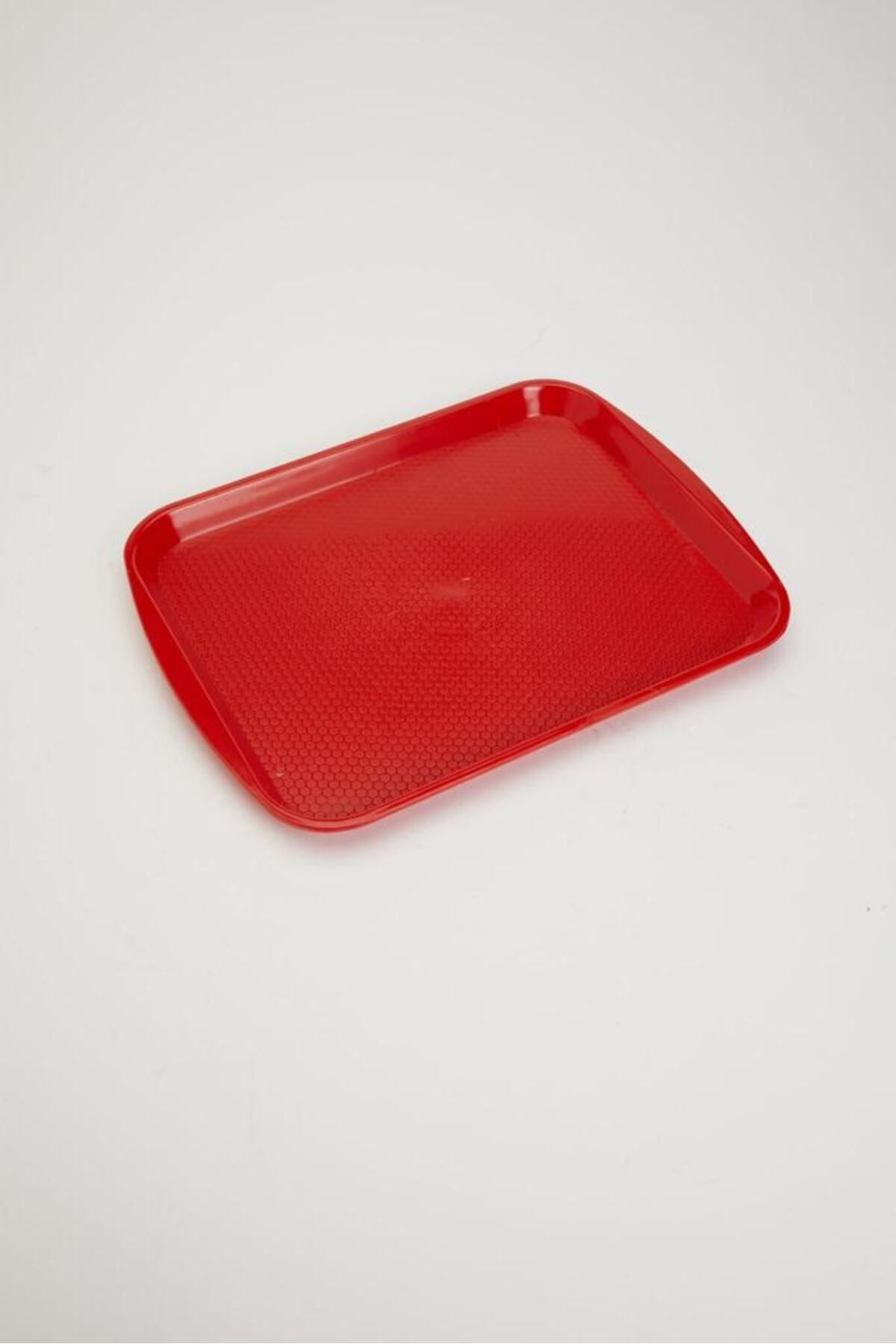 MAM PLASTİK 50 Adet 20x30 Cm Siyah Fast Food Tepsisi, Servis Tepsisi, Sunum Tepsisi