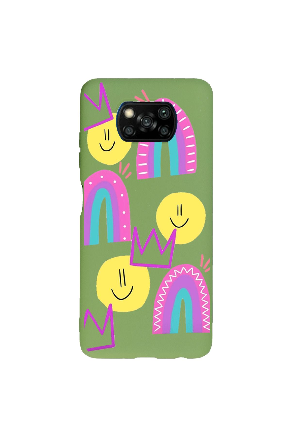 Royaleks Xiaomi Poco X3 Pro Lansman Kılıf - Smile