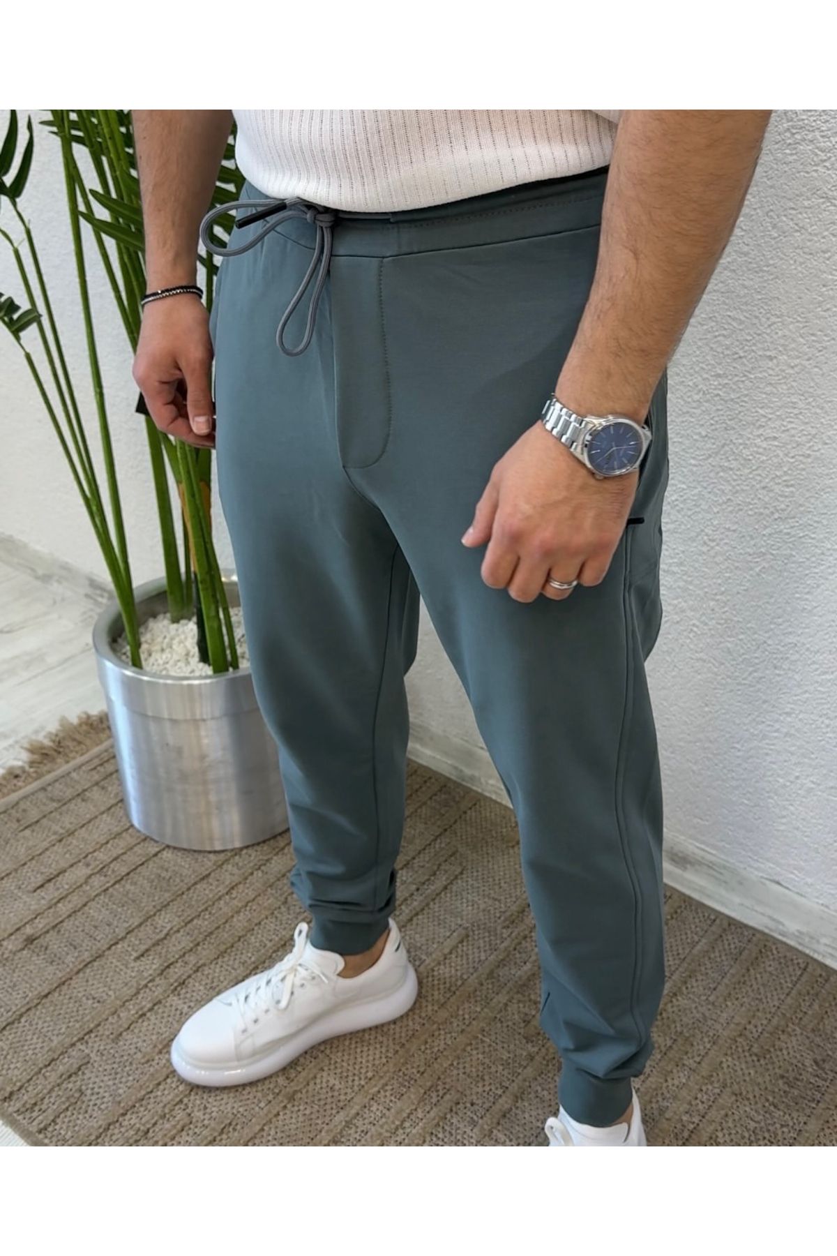 Yubacollection YUBACOLLECTİON PAMUKLU YAZLIK EŞOFMAN