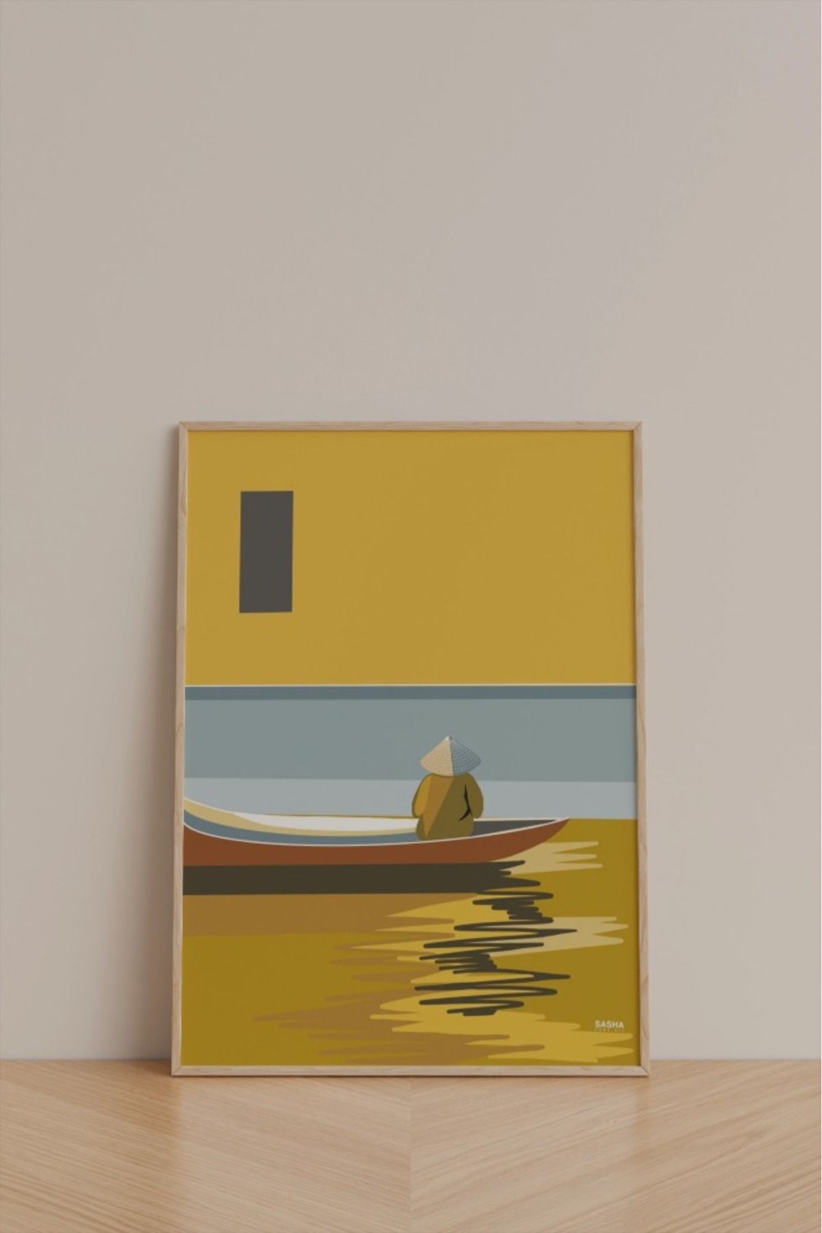 Sasha Art Çerçevesiz Poster, Duvar Dekorasyonu, (30 X 40 CM)