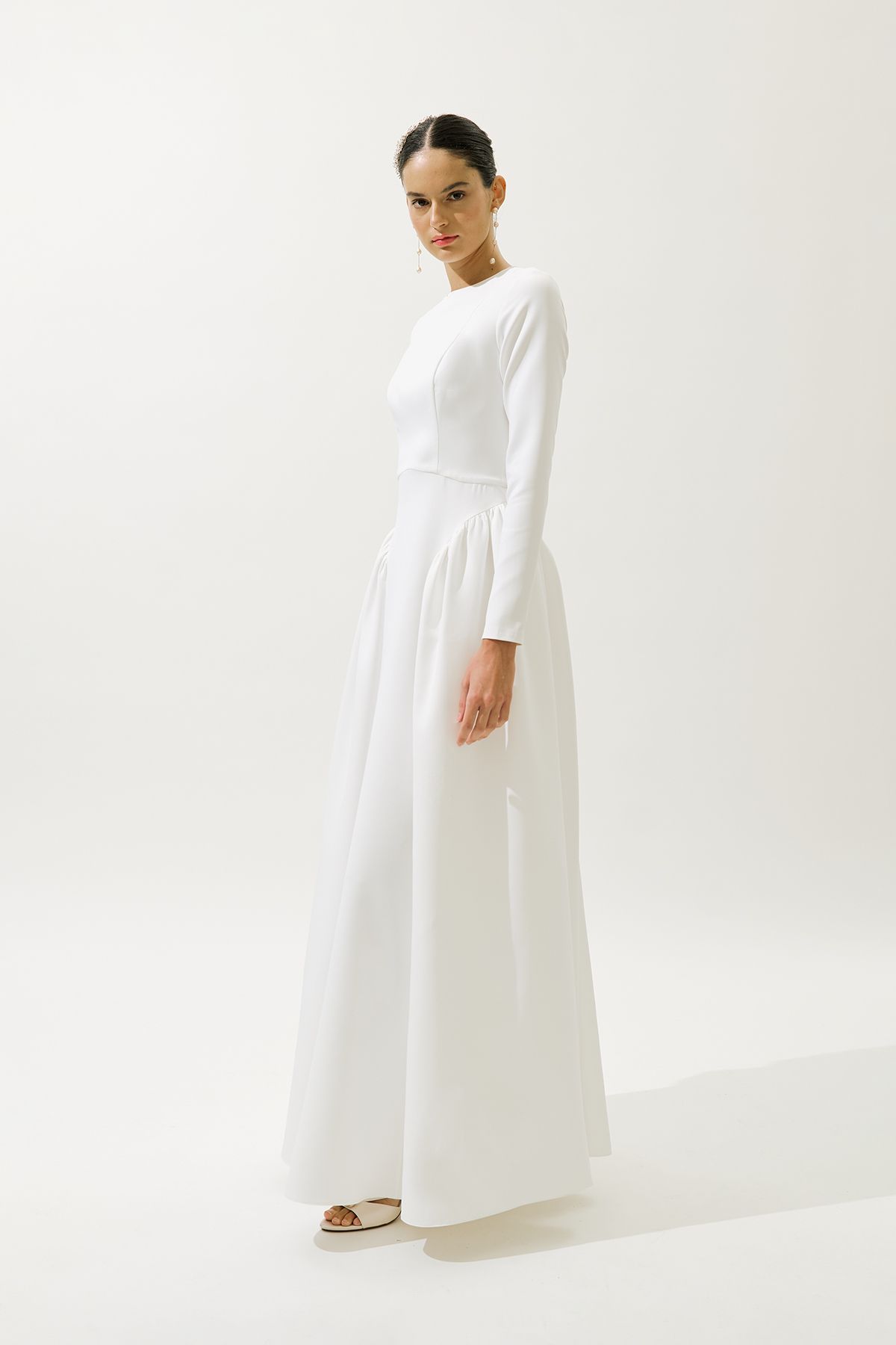 Manuka-LORA ABENDKLEID ECRU 4
