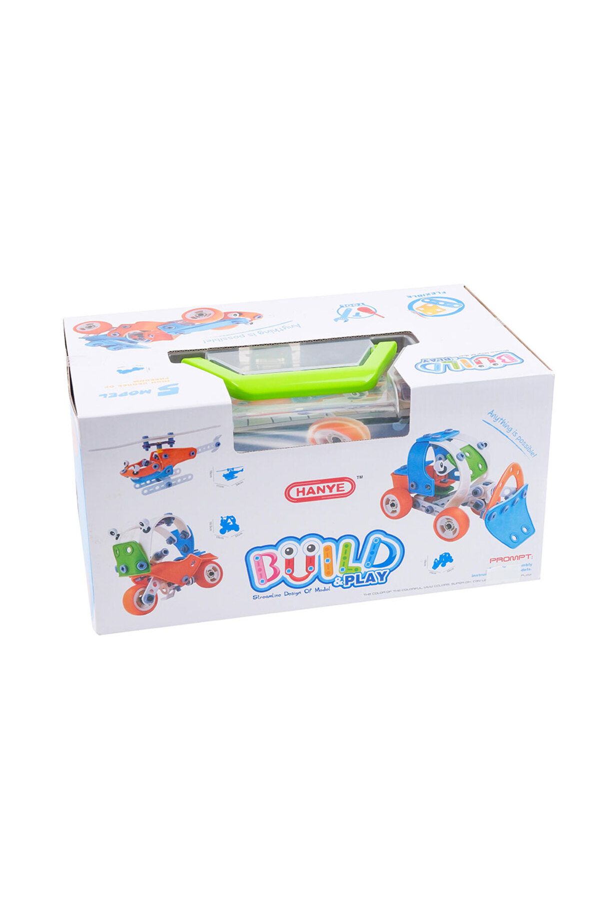 BAŞEL Build Play Vidalı Model 5 Li Araba J-201