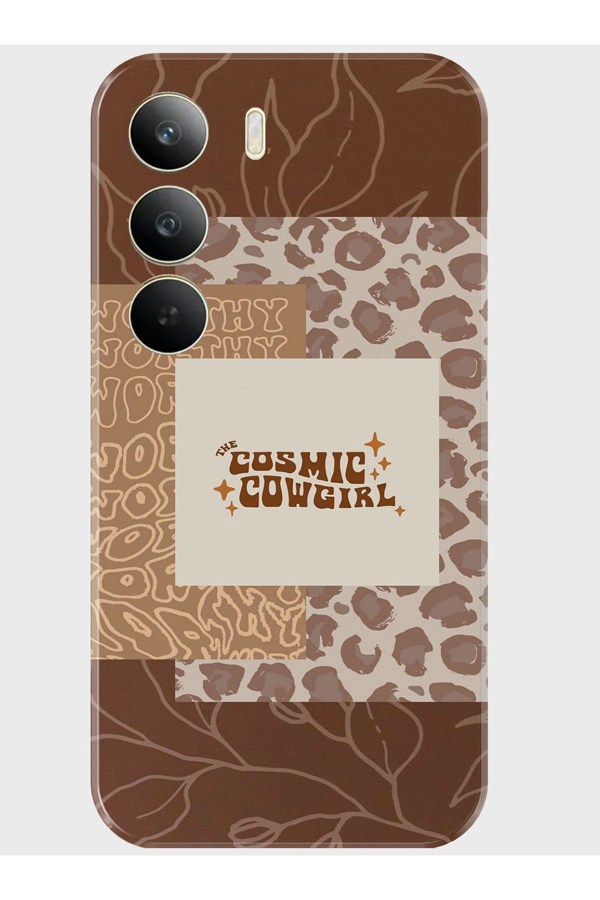 Activist Tecno Camon 40 4G Kılıf Kamera Korumalı Baskılı Silikon Kapak - cowgirl