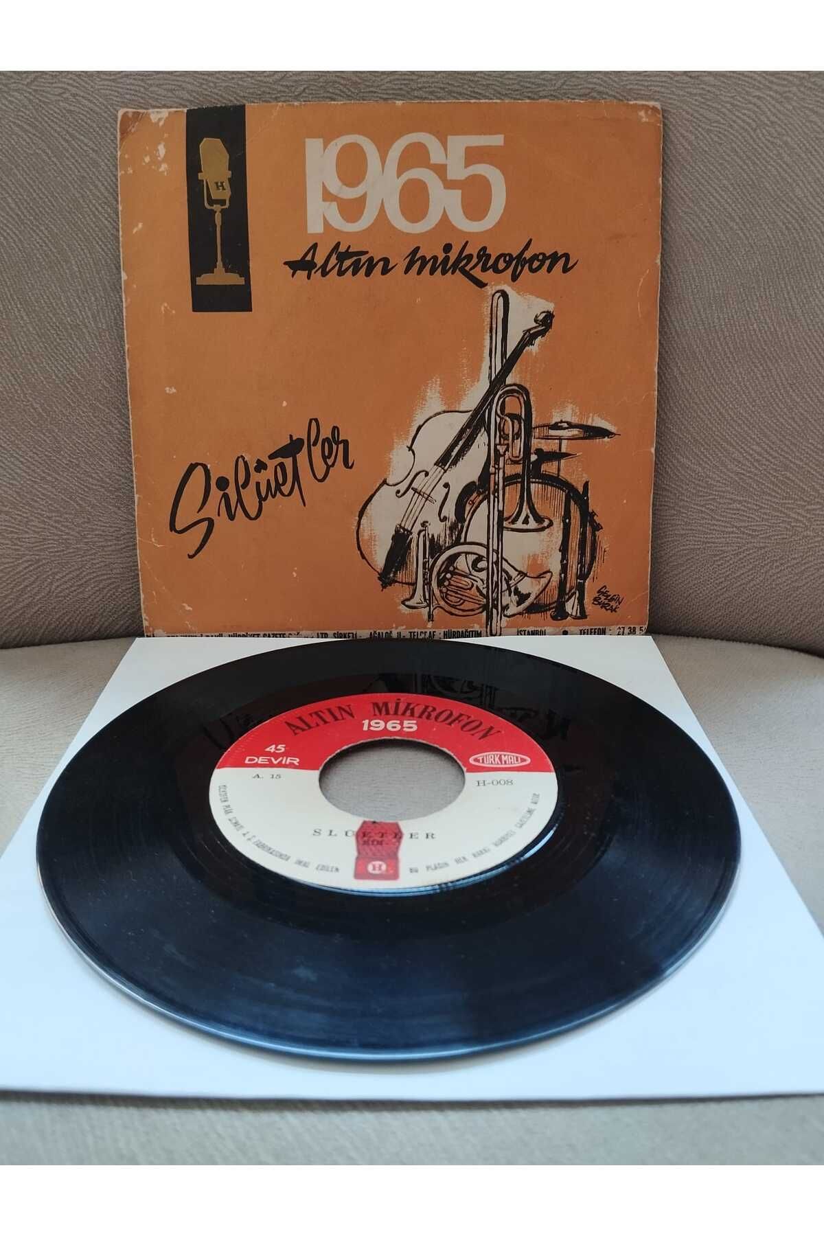 Plakperest Silûetler ‎– Sis / Kaşık Havası - 1965 Türkiye Basım 45lik Plak-2.El