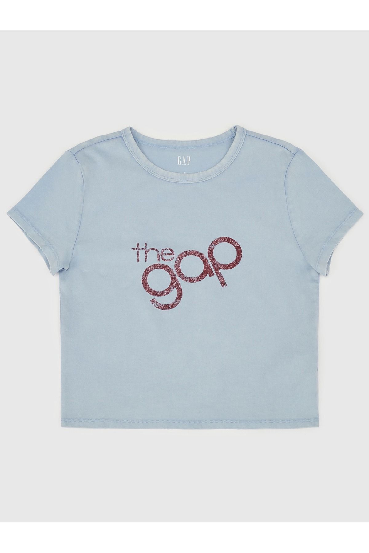 GAP Kadın Mavi Gap Logo T-Shirt