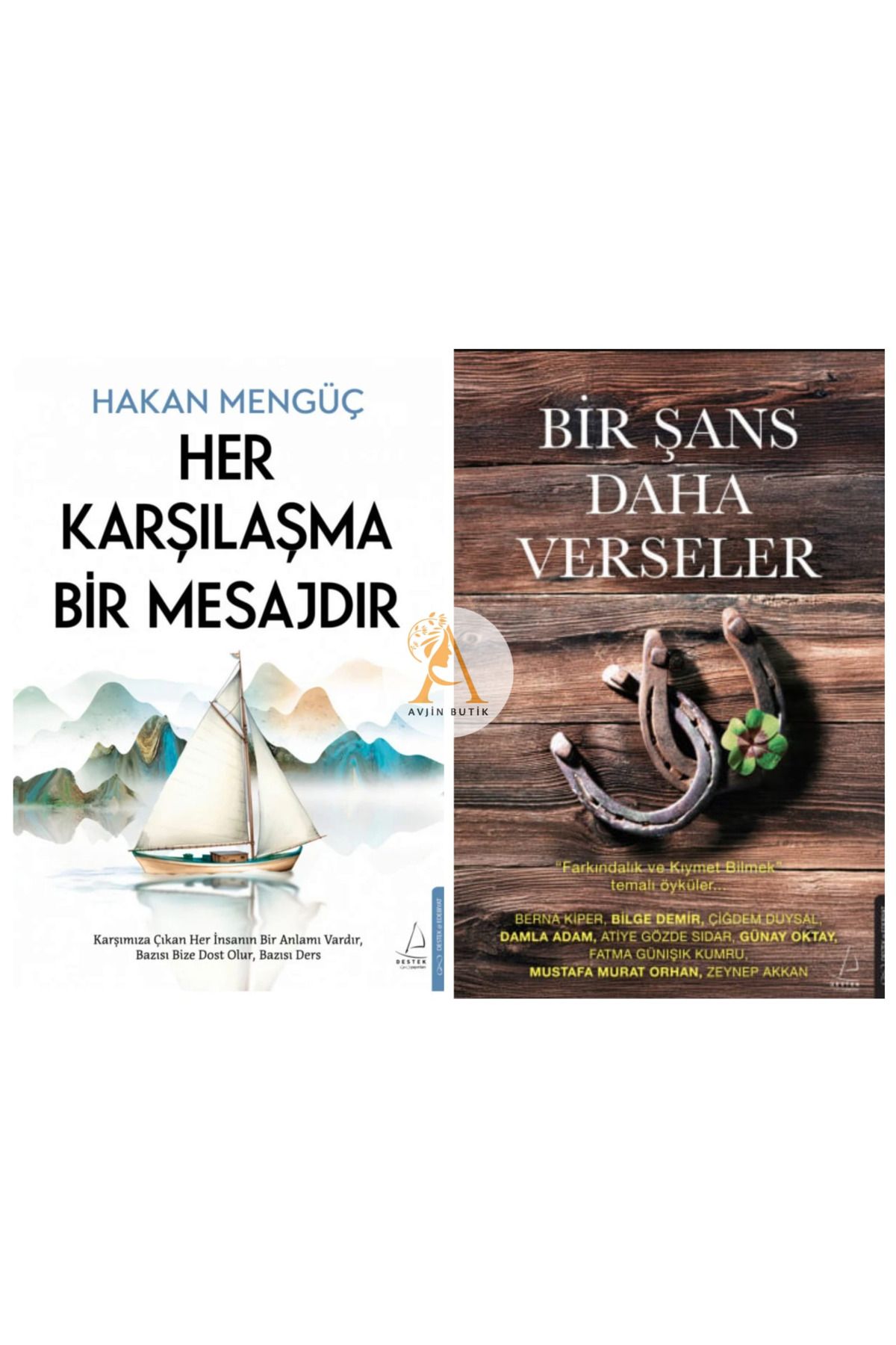 Destek Yayınları Her Karşılaşma Bir Mesajdır/Bir Şans Daha Verseler/2 Kitap Set