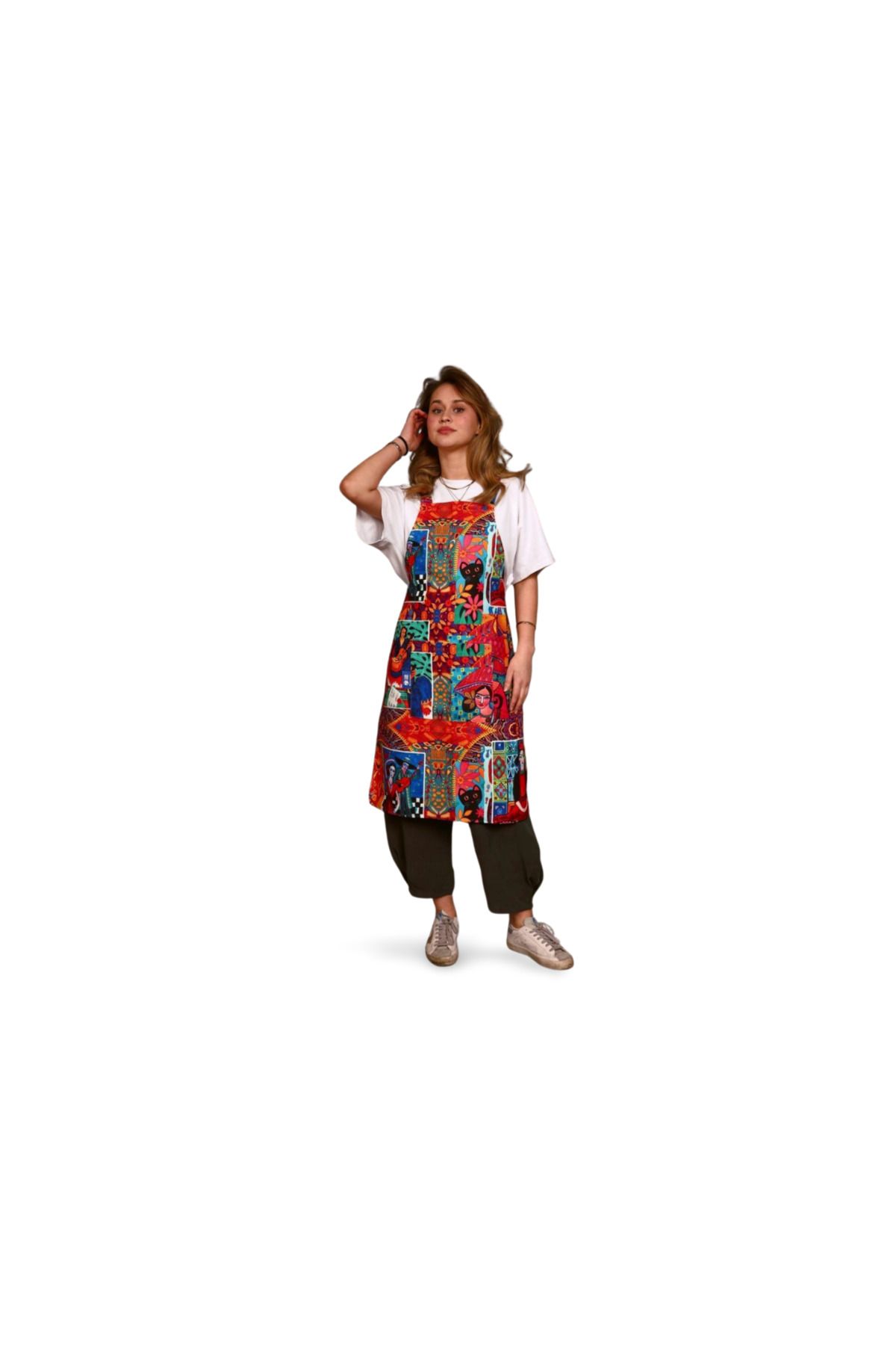clone art studio – Frida Collage Manifesto Apron