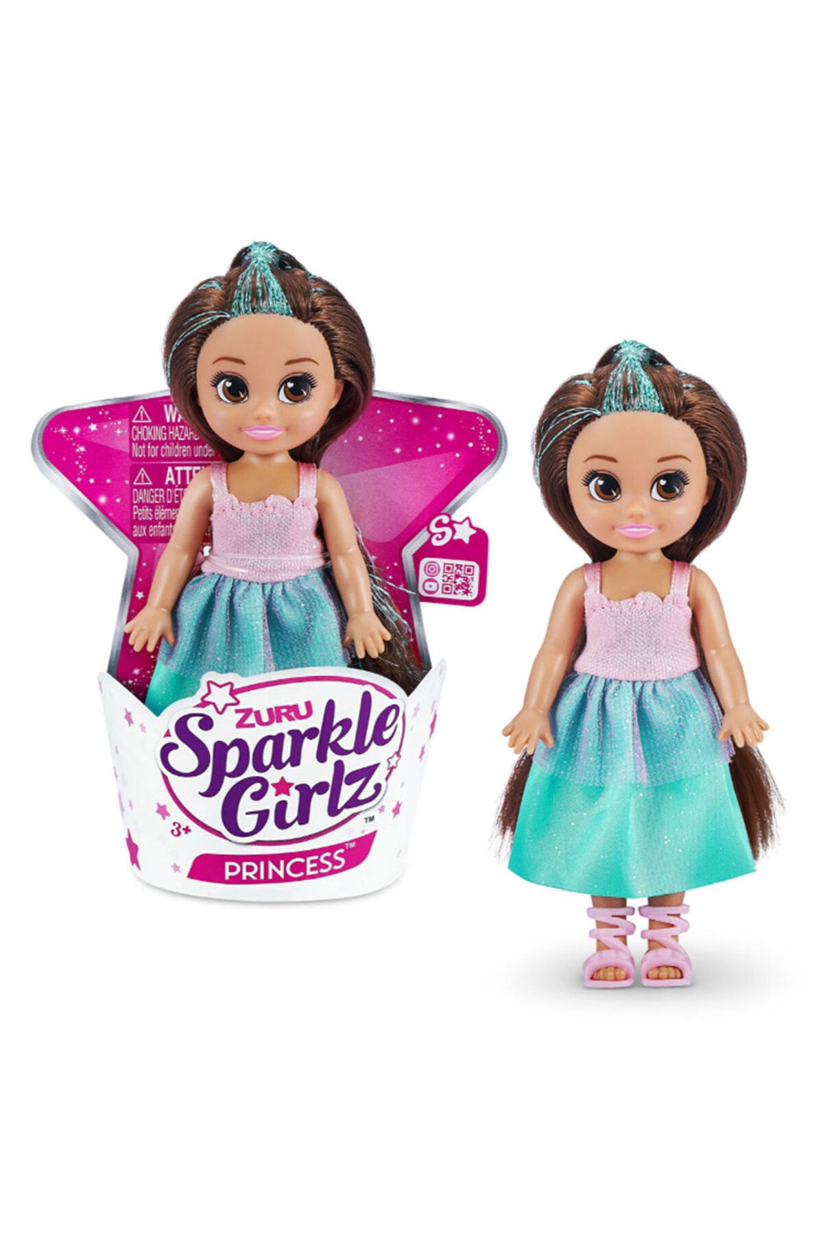 Sparkle Girl Sparkle Girlz 12 Cm Prenses Cupcake Yeşil 10015TQ3