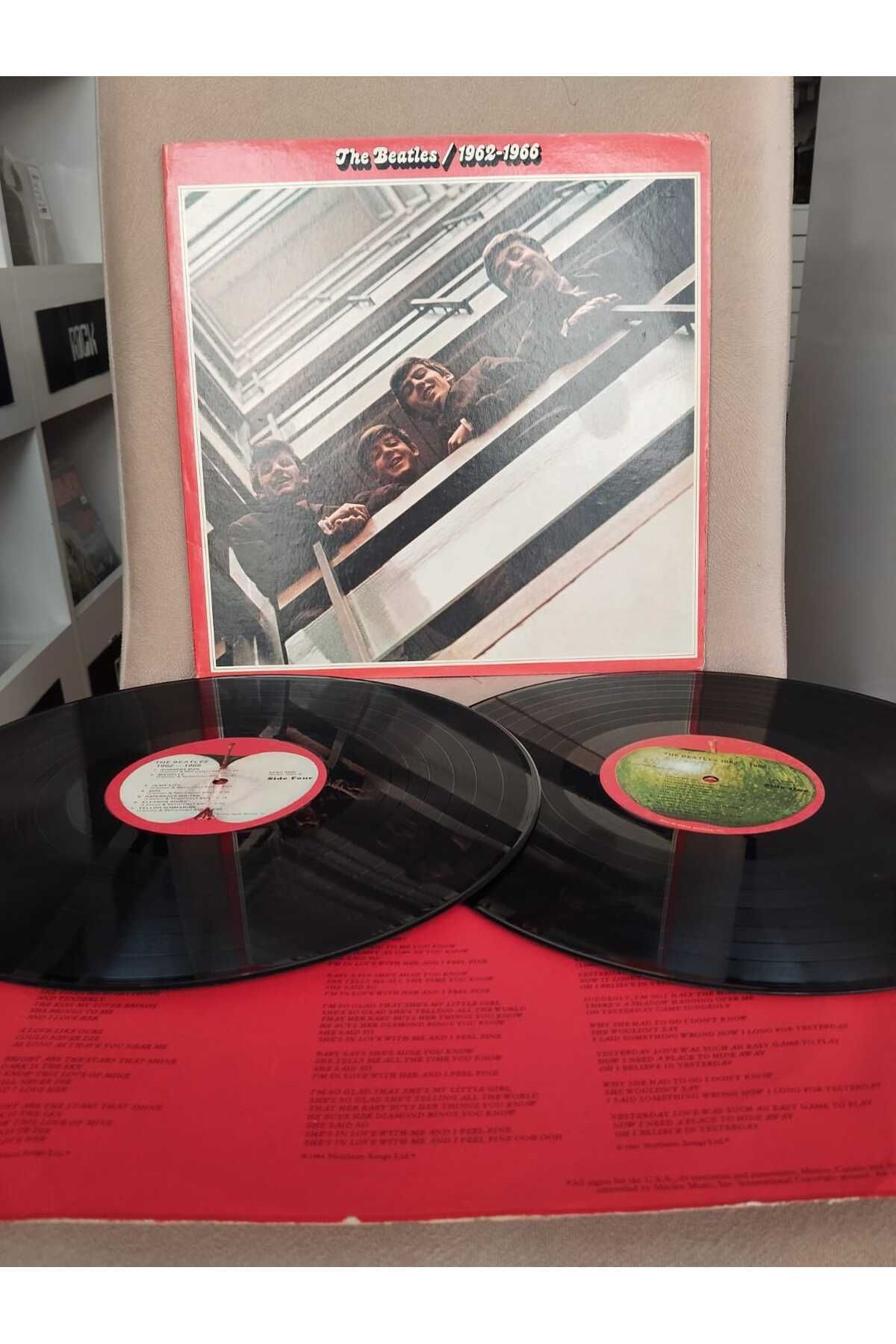 Plakperest The Beatles – 1962-1966 - 1973 USA Basım - 33 lük 2xLP Plak Albüm-2.el