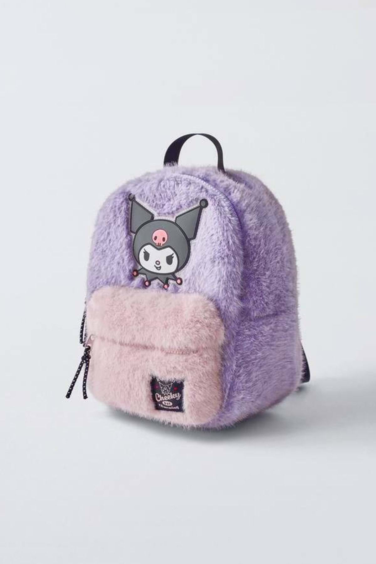 wakawakakidsstore Kromi Aplikeli Kız Çocuk Çanta - Lila